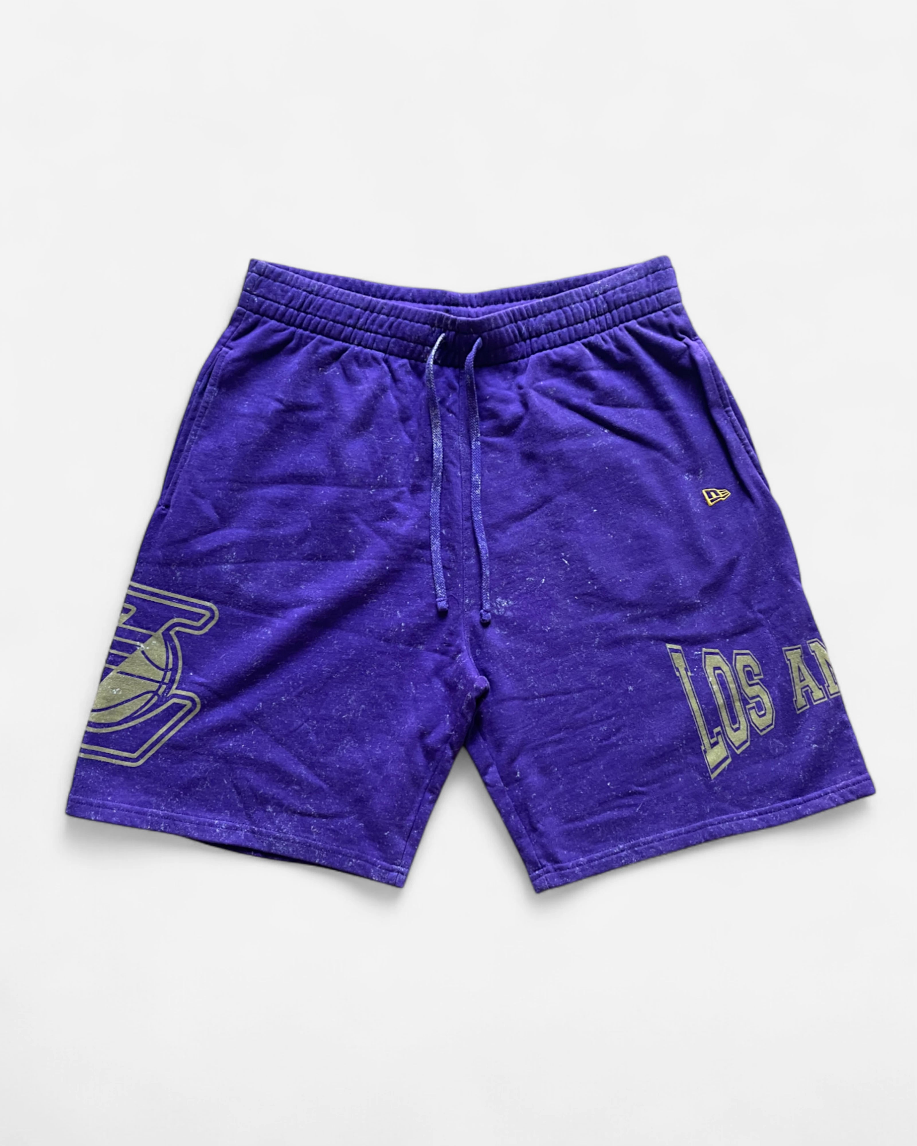 NBA Washed Pack Los Angeles Lakers Short Purple