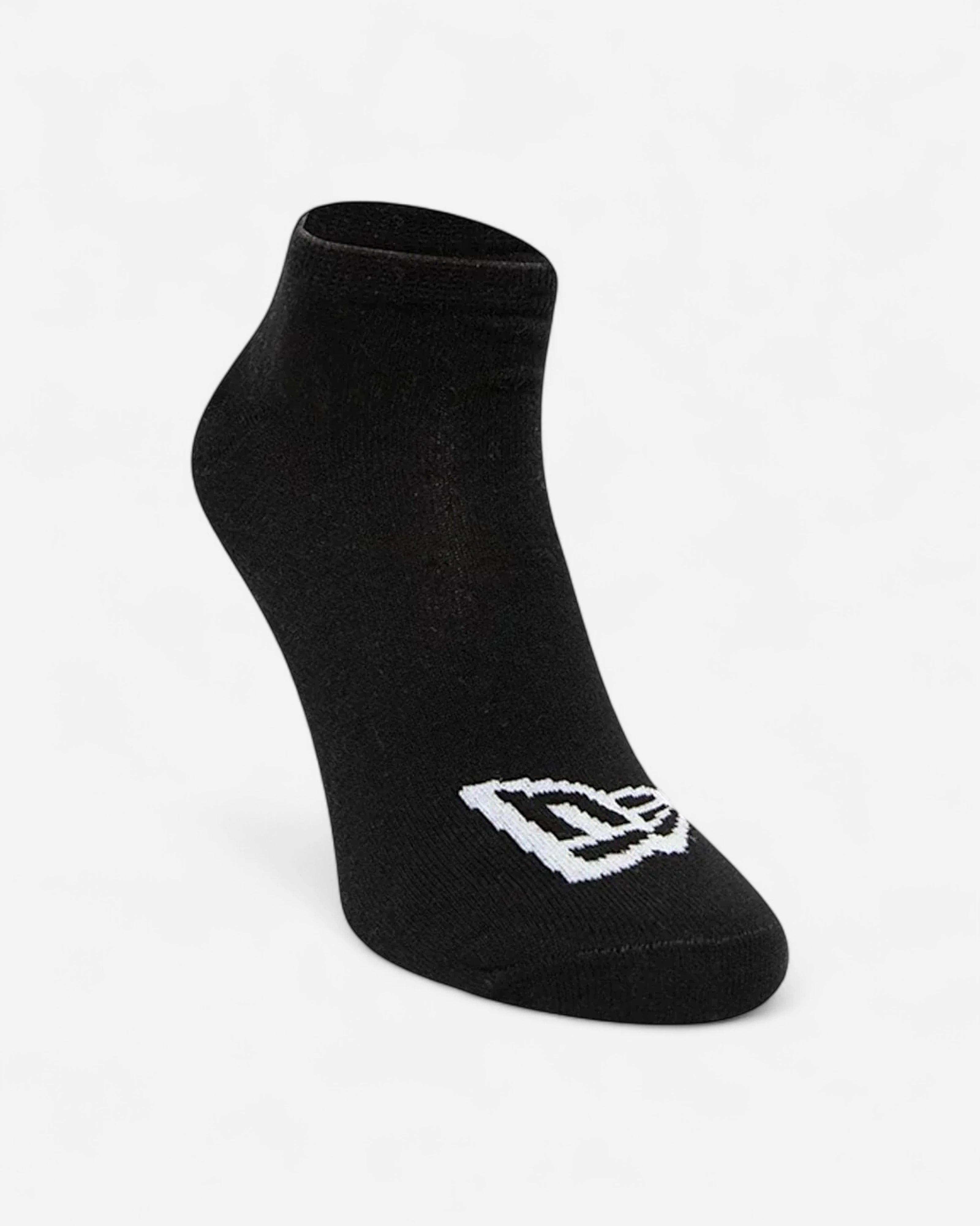 New Era Flag Sneaker Sock Black 3x Pack