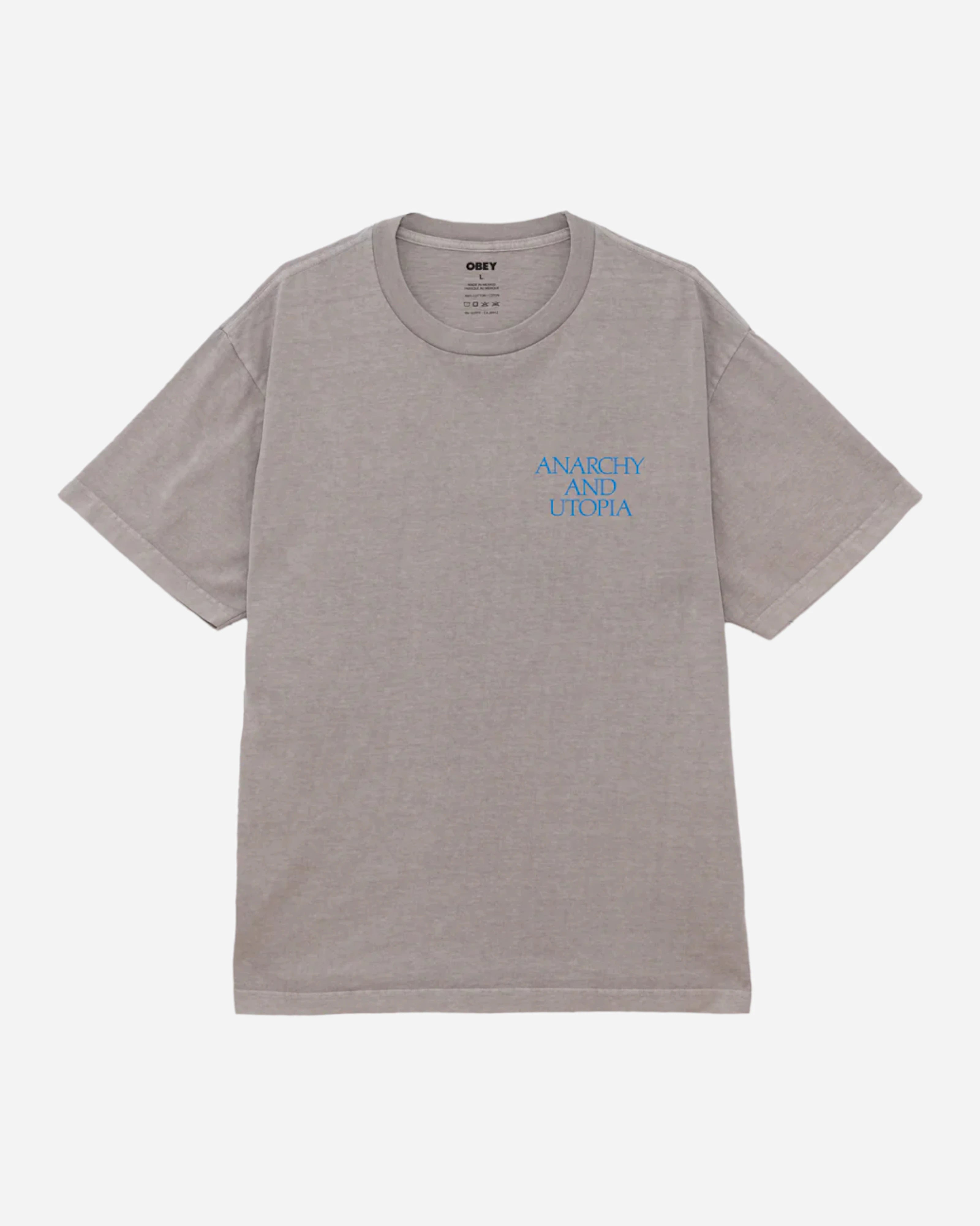 Obey Anarchy & Utopia Tee