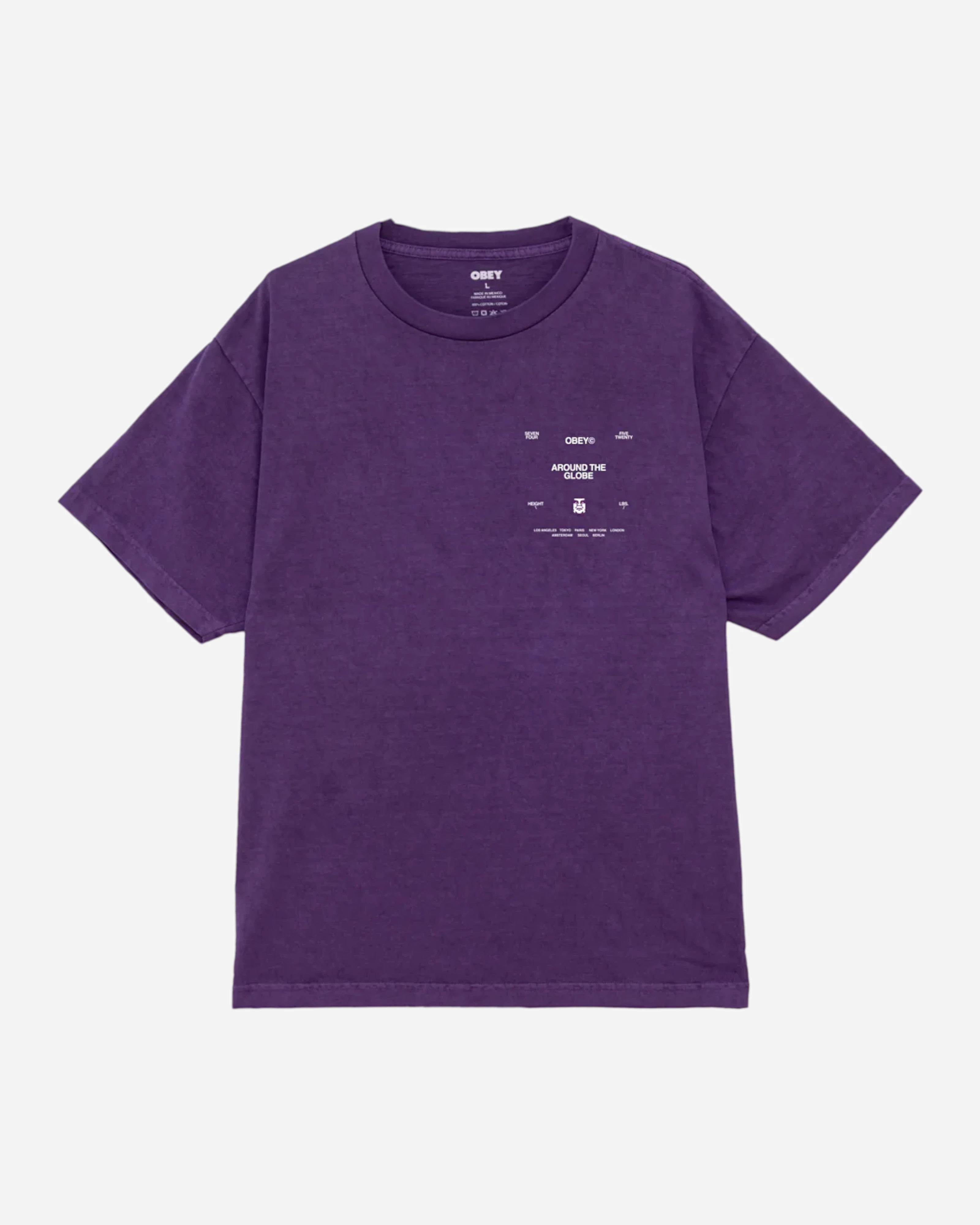 Obey Around The Globe Tee