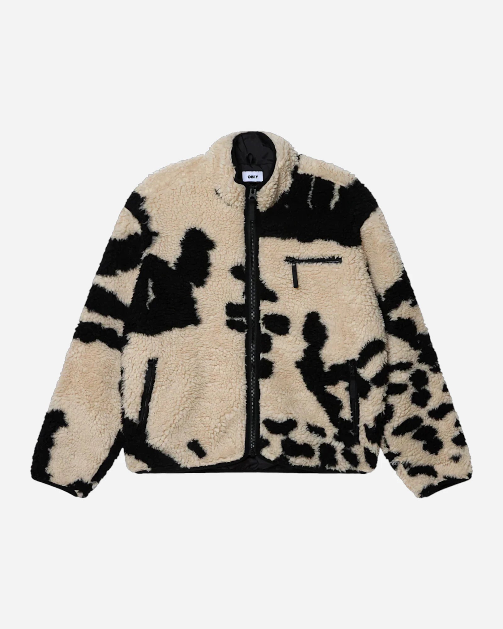 Shaggy Sherpa Jacket Clay Multi