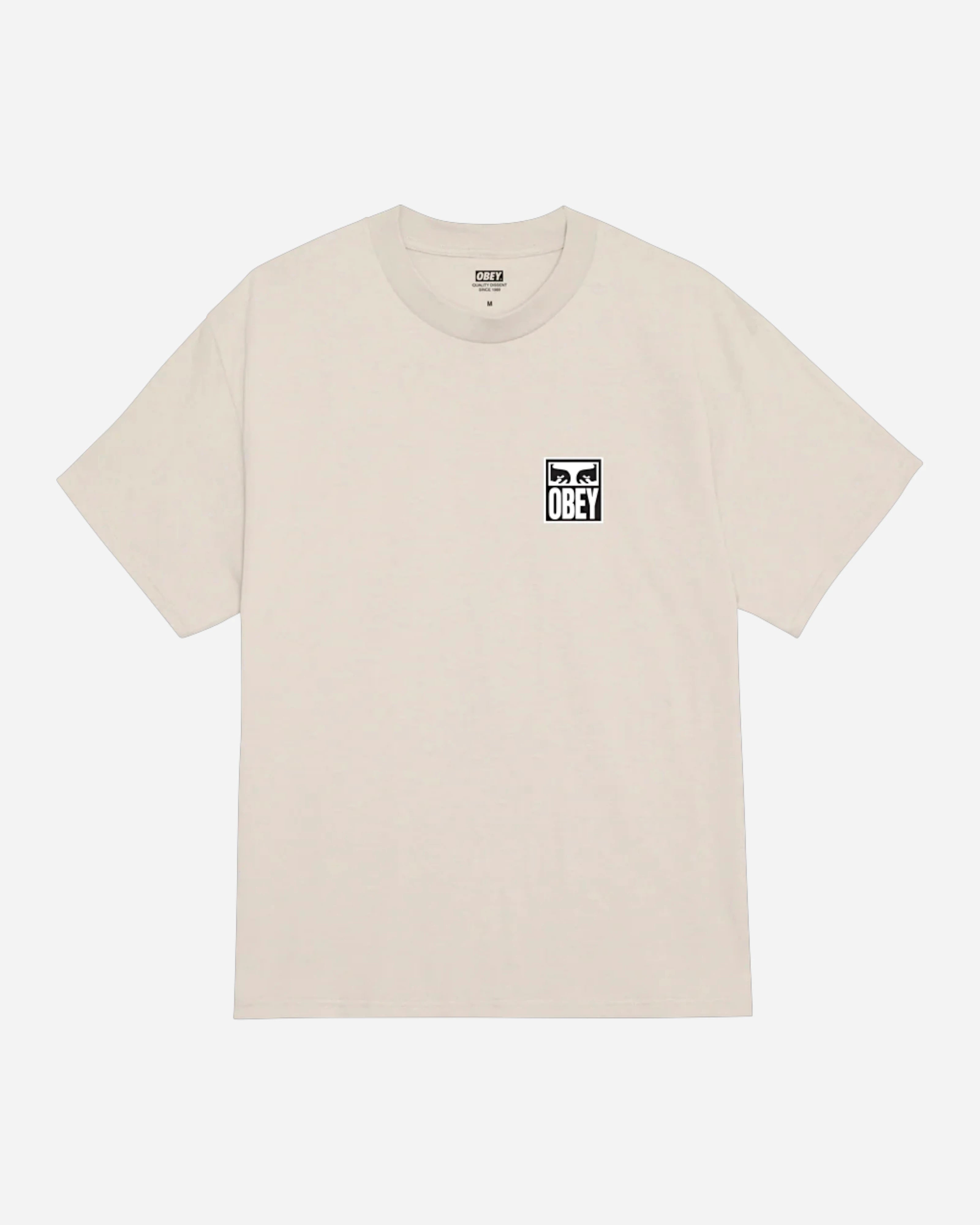 Eyes Icon 2 Classic Tee Silver Grey