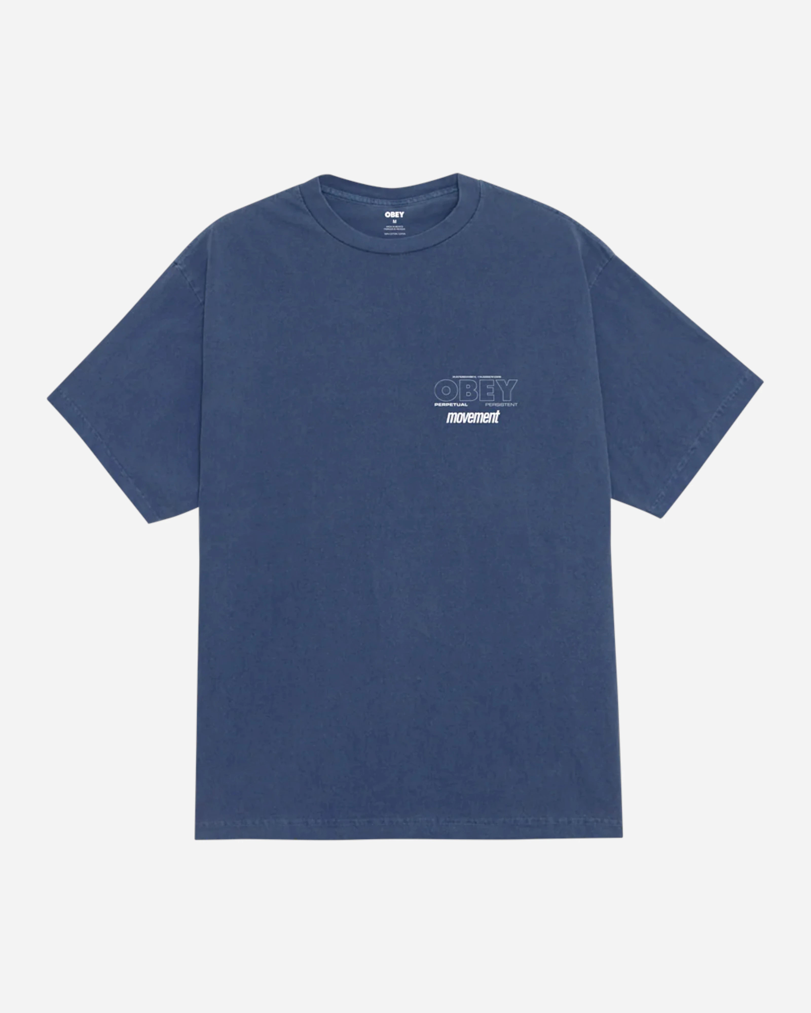 Persistent Movement Tee Pigment Dark Denim