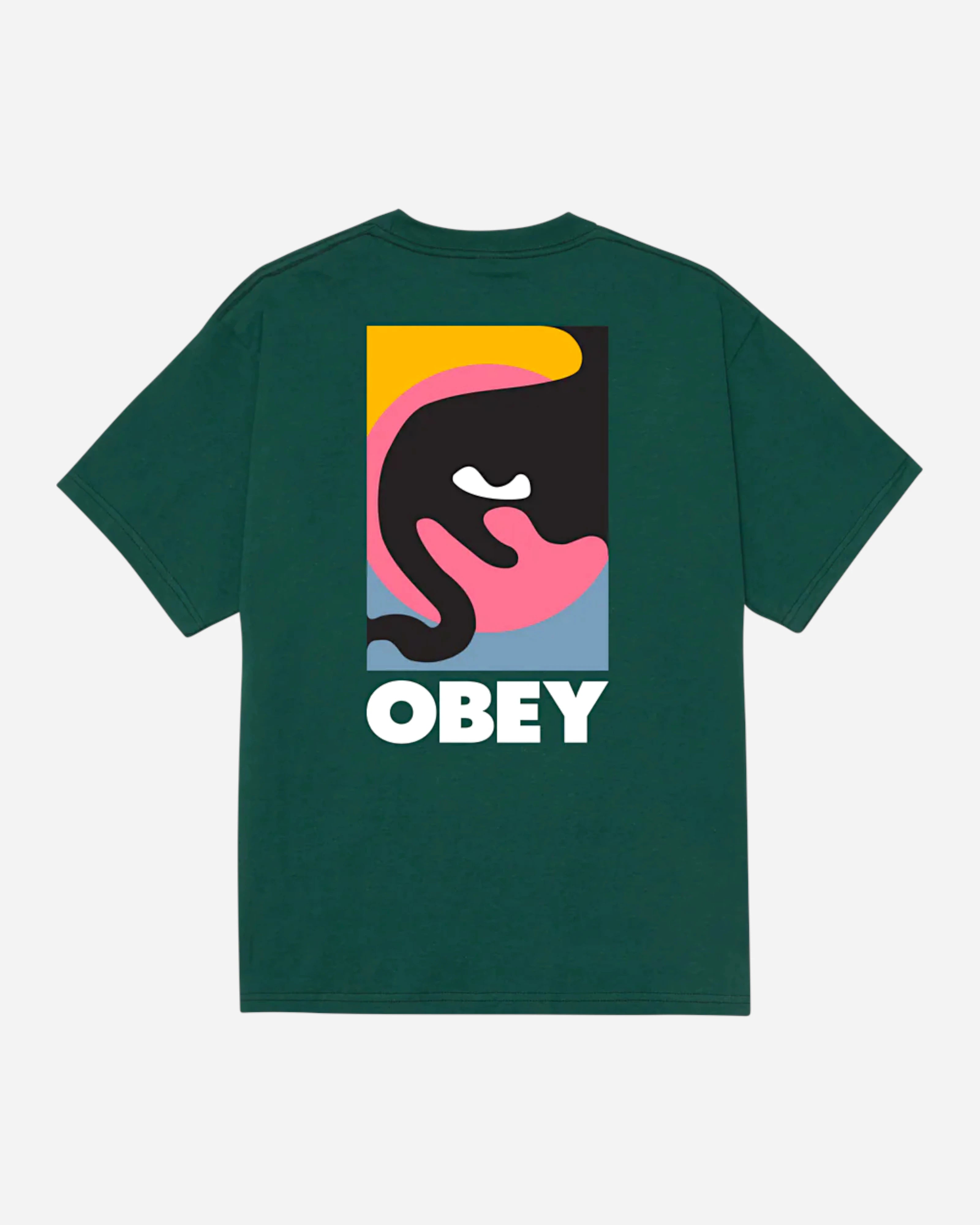 Obey Quarter Icon Tee Rainforest
