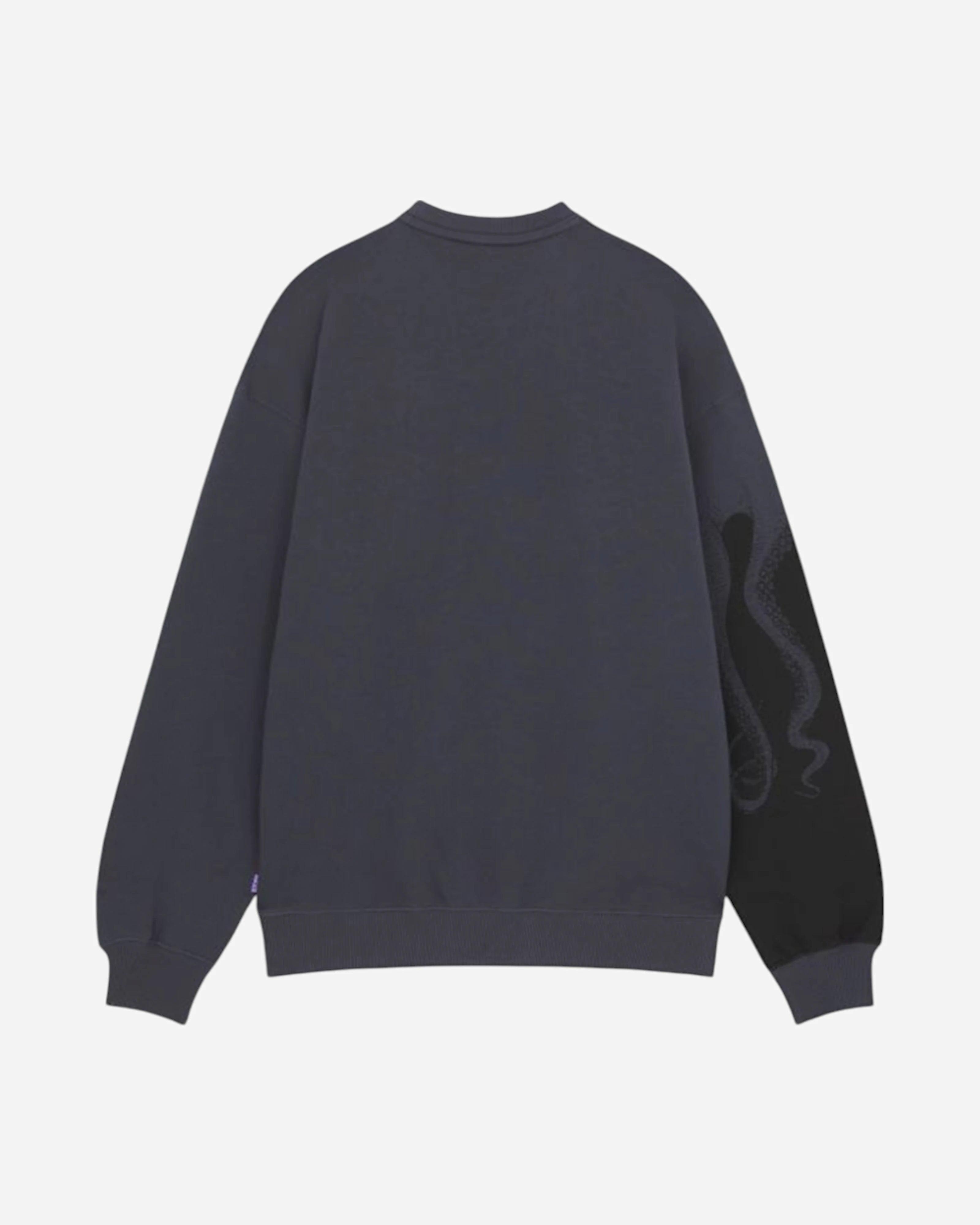 Octopus Side Crewneck Asphalt