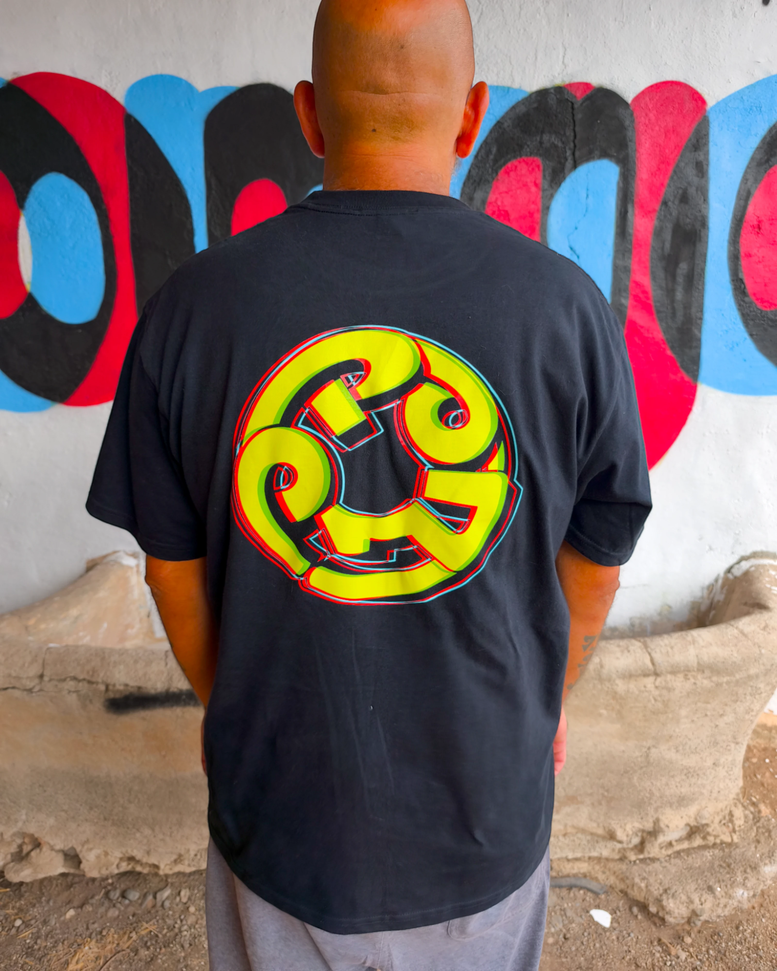 Pongo 3D T-Shirt Black