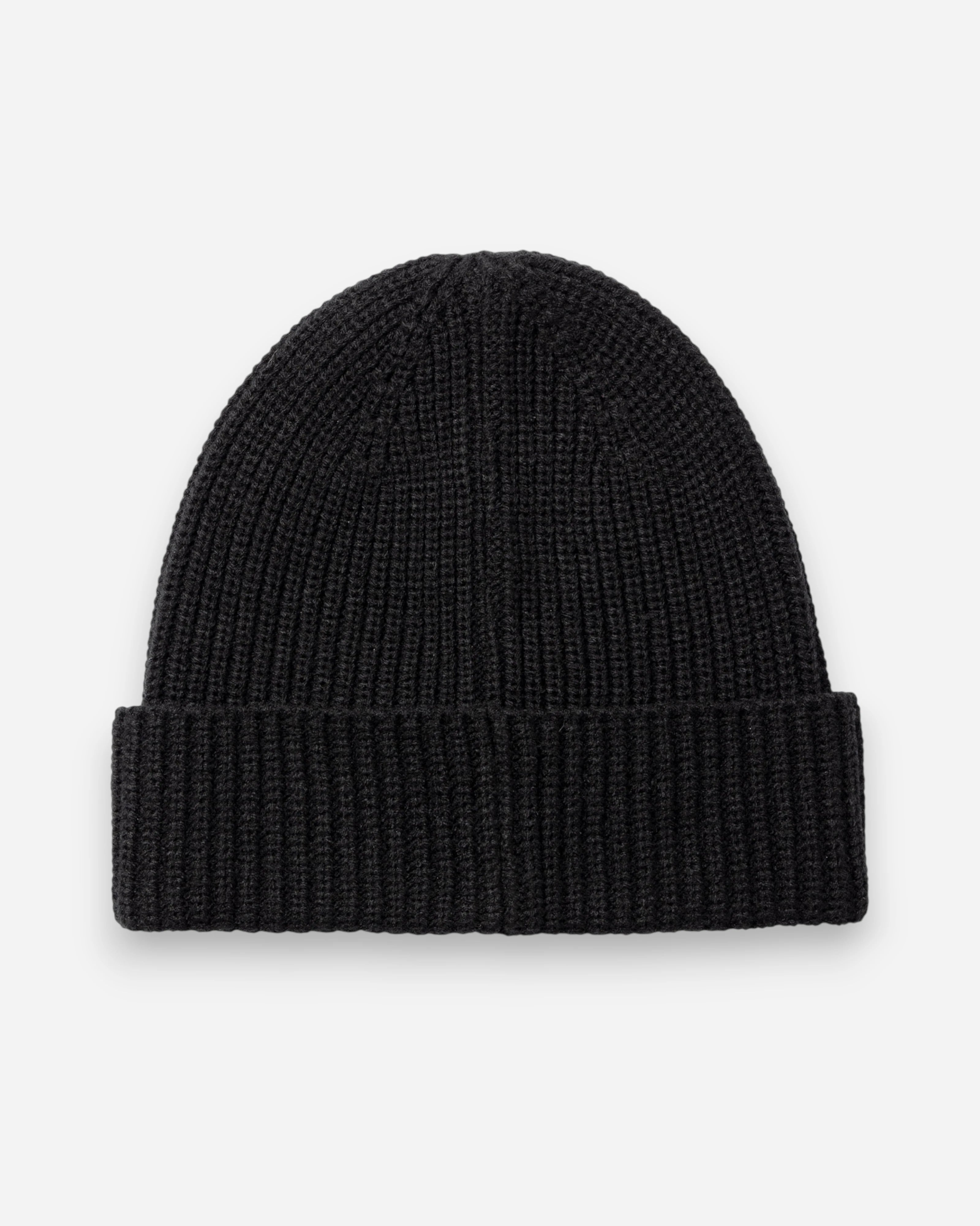 Ribbed Beanie Black