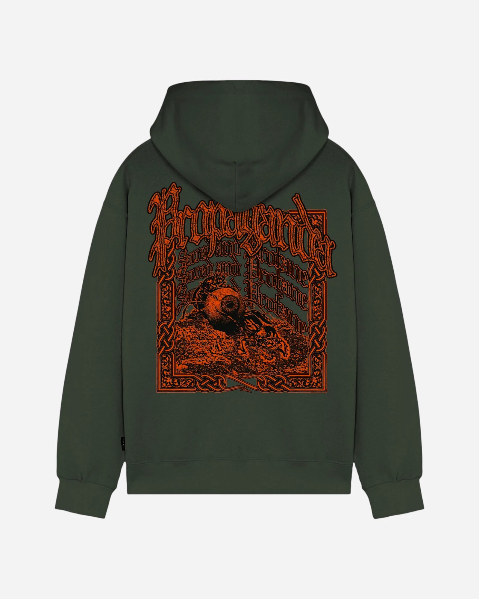 Idol Zip Hoodie Pine Green