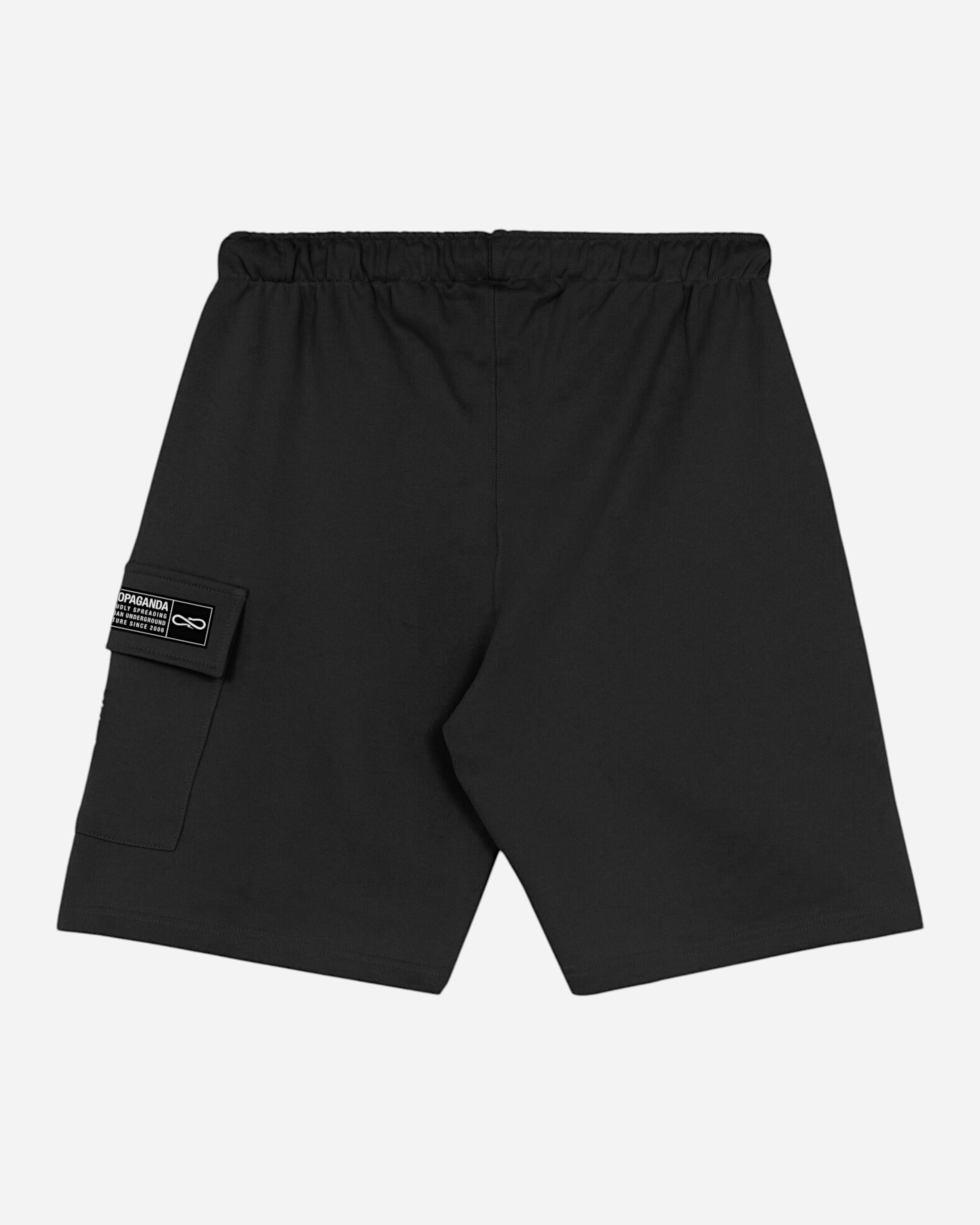 Propaganda Sweat Shorts Capital Black