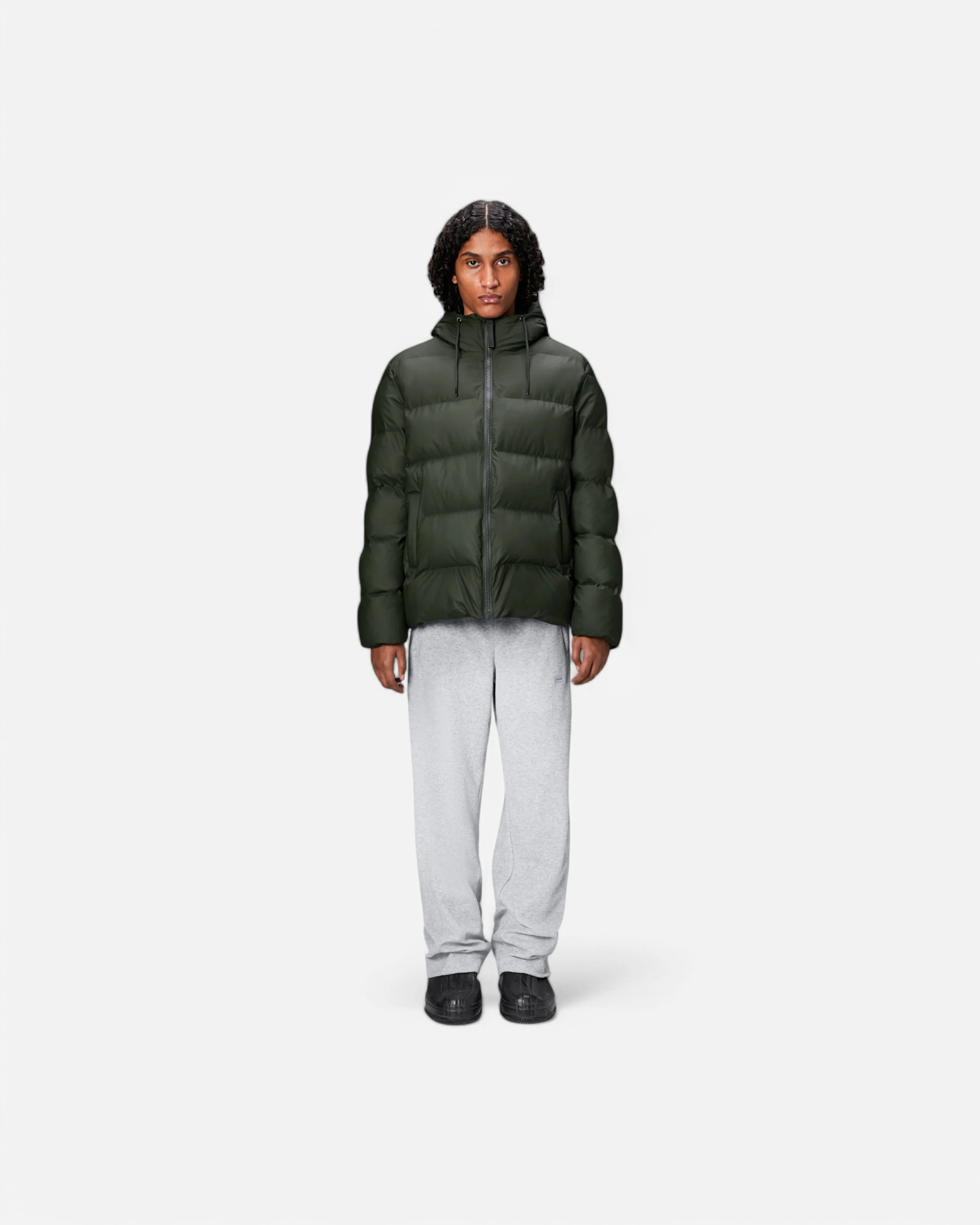Alta Puffer Jacket Dark Green