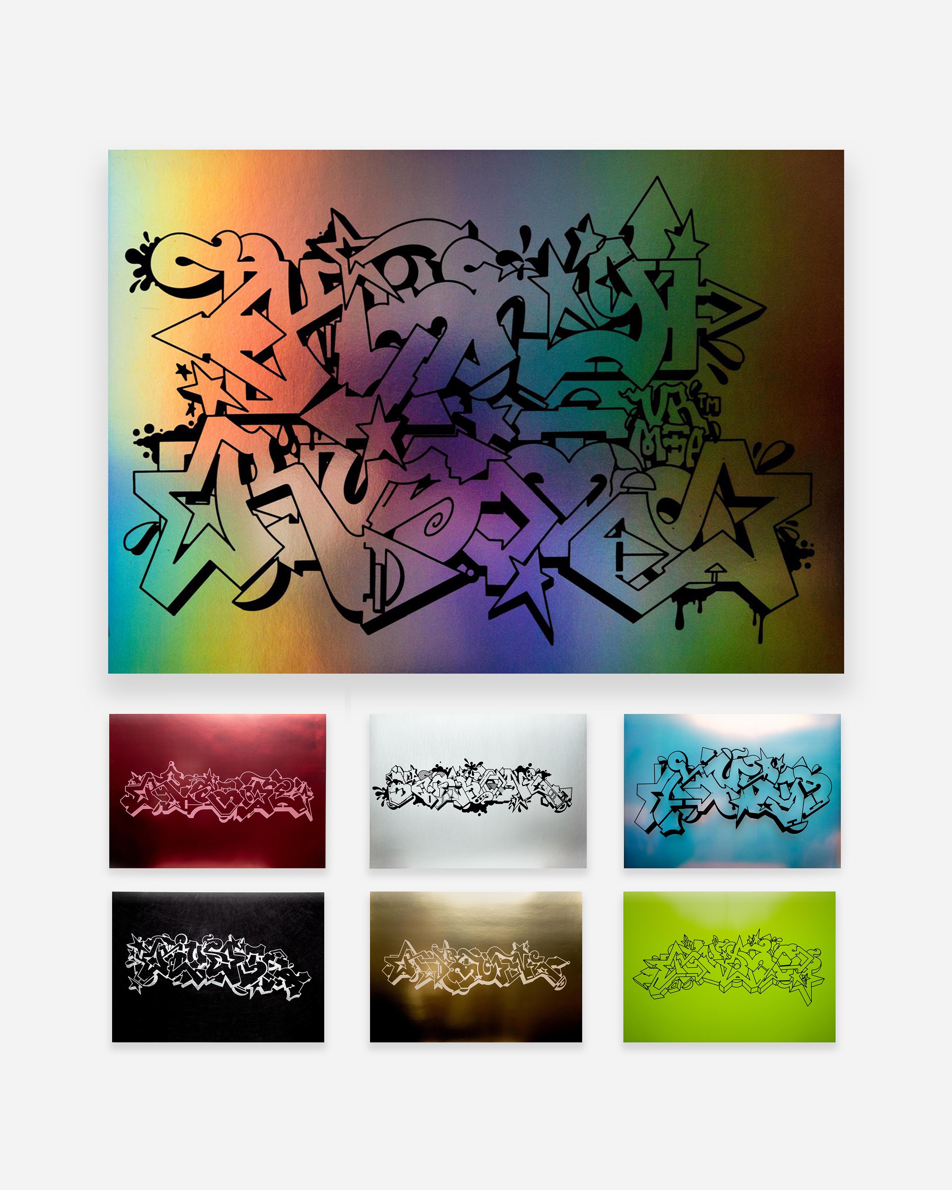 7 Sins Pack - 7x Rusto 50x70 Prints (Store Exclusive)
