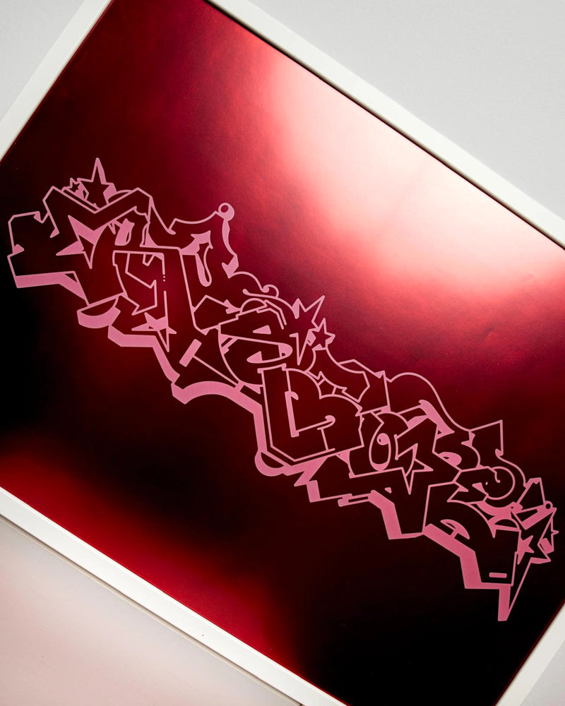 Lussuria - Rusto 50x70 Print Metallic Red