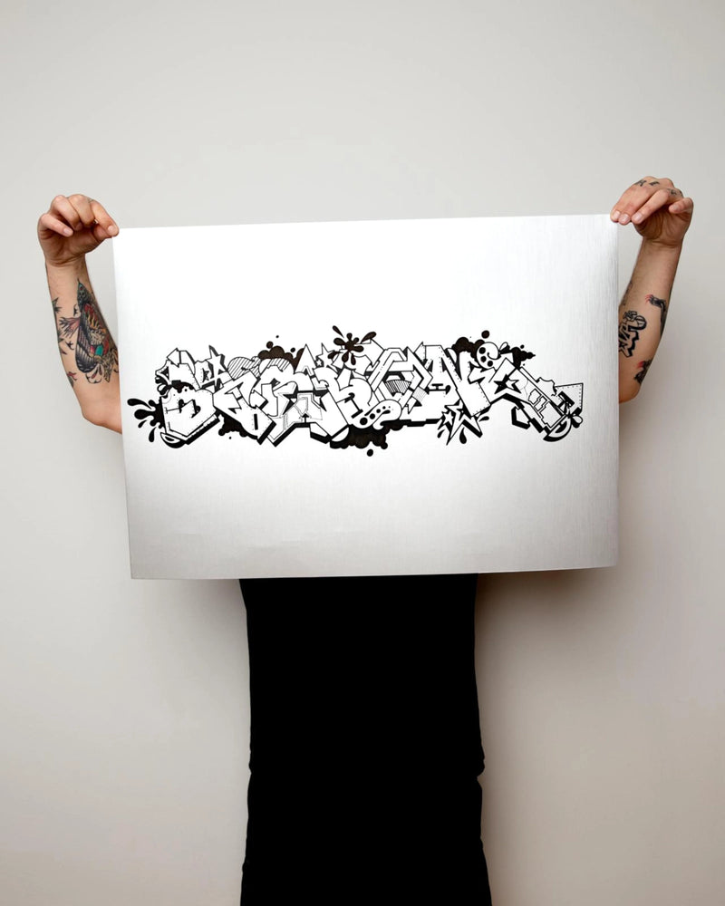 Accidia - Rusto 50x70 Print Silver