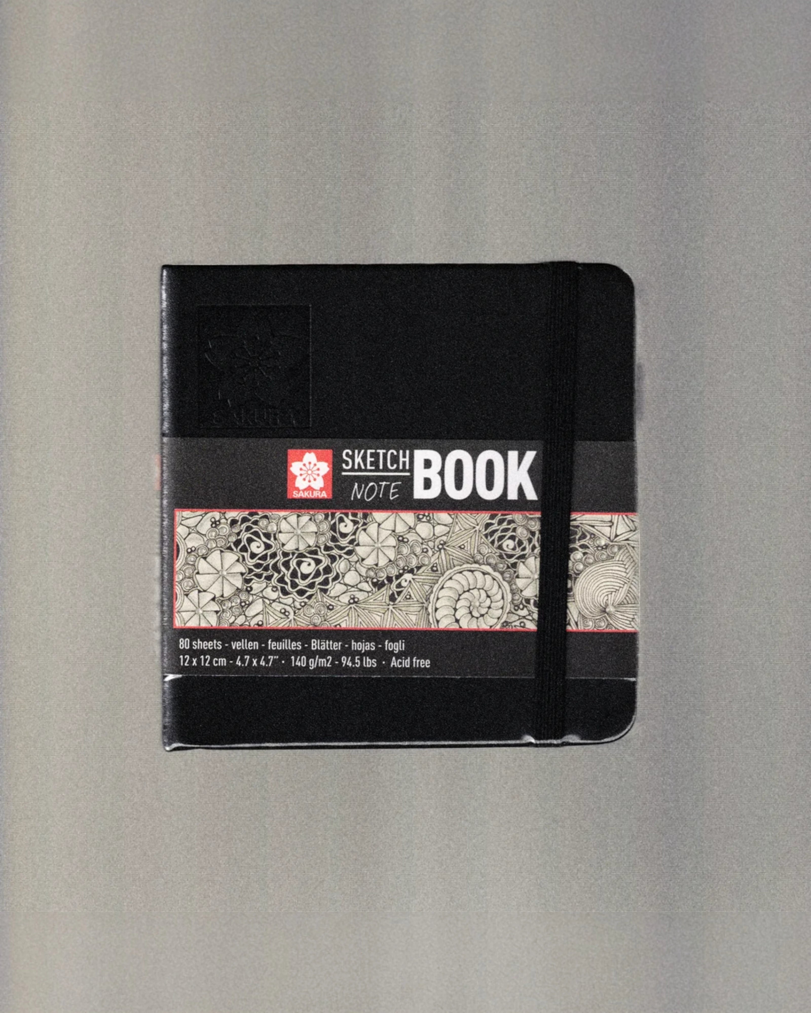 Sketch/Note Book Squared 12x12cm