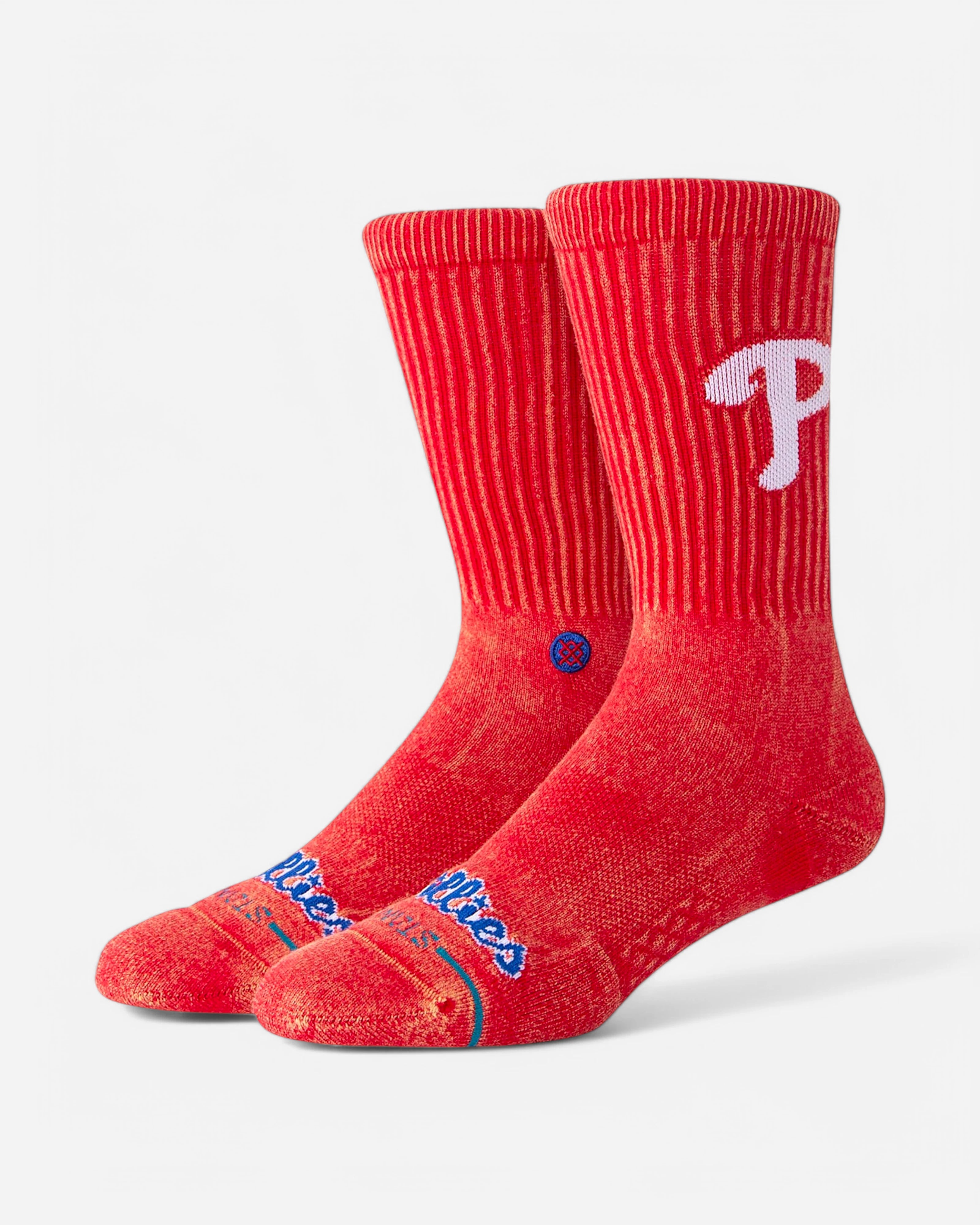 Philadelphia Phillies MLB Crew Socks Fade Red