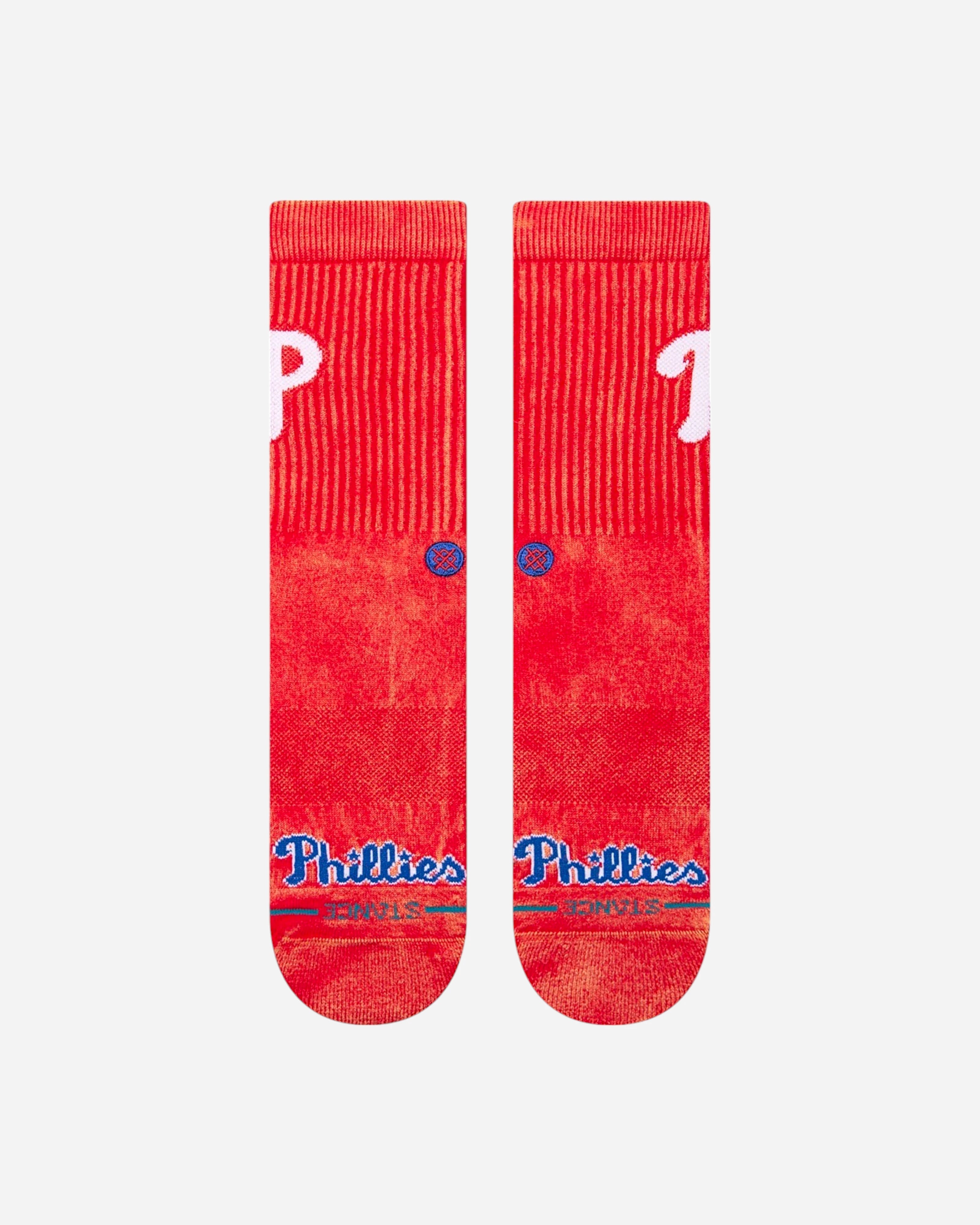 Philadelphia Phillies MLB Crew Socks Fade Red