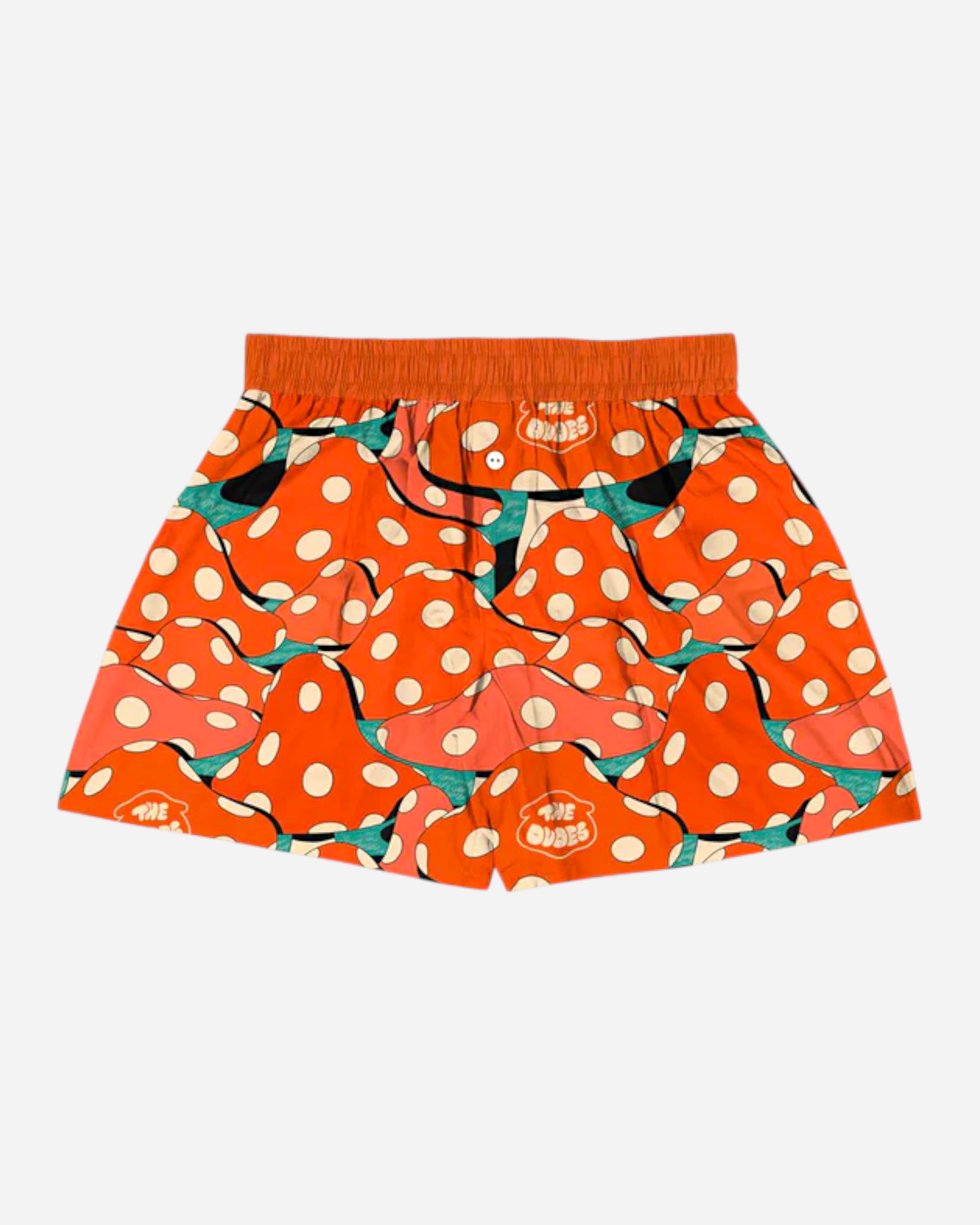 The Dudes Mushroom Boxers Red