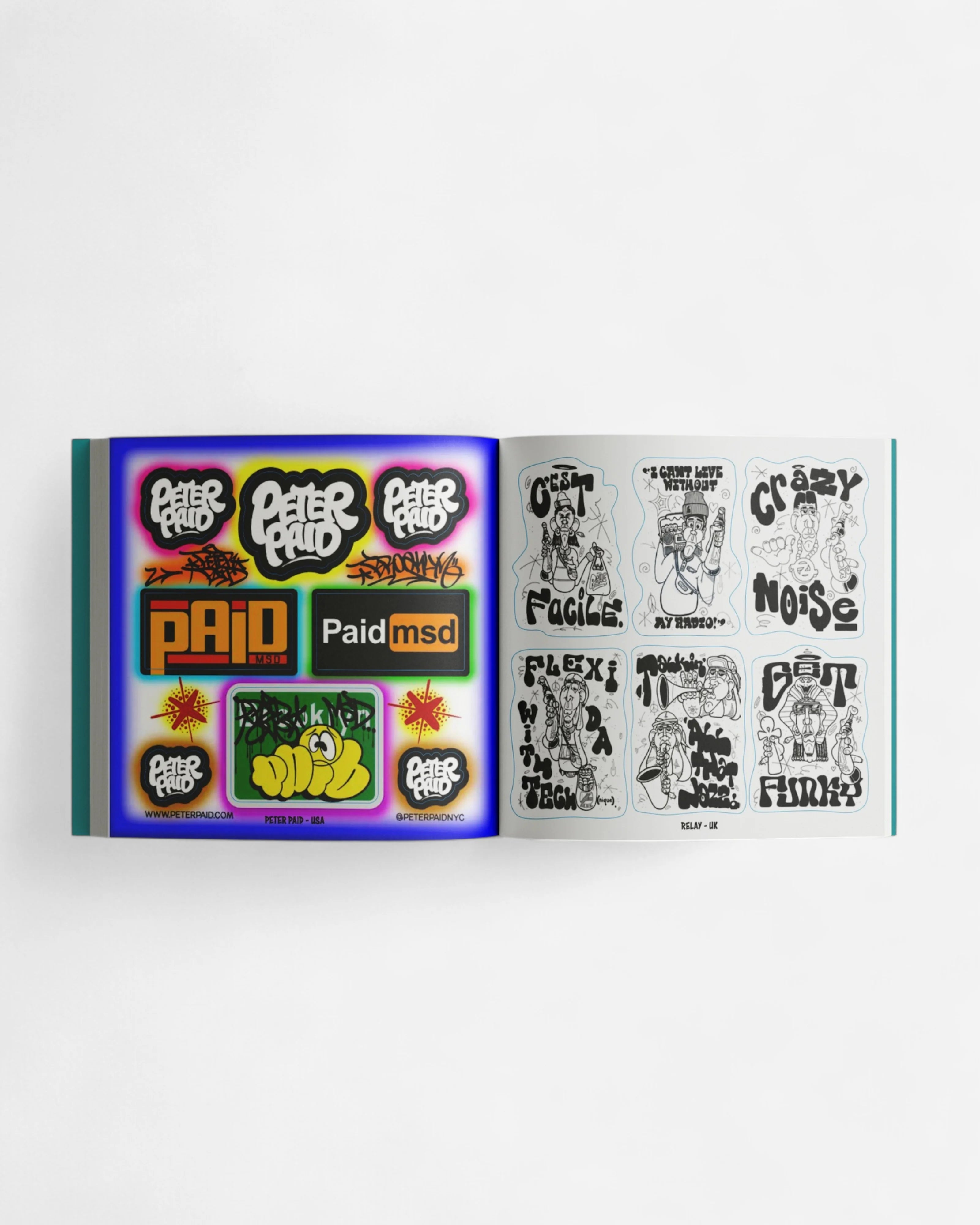 The Graffiti Sticker Book