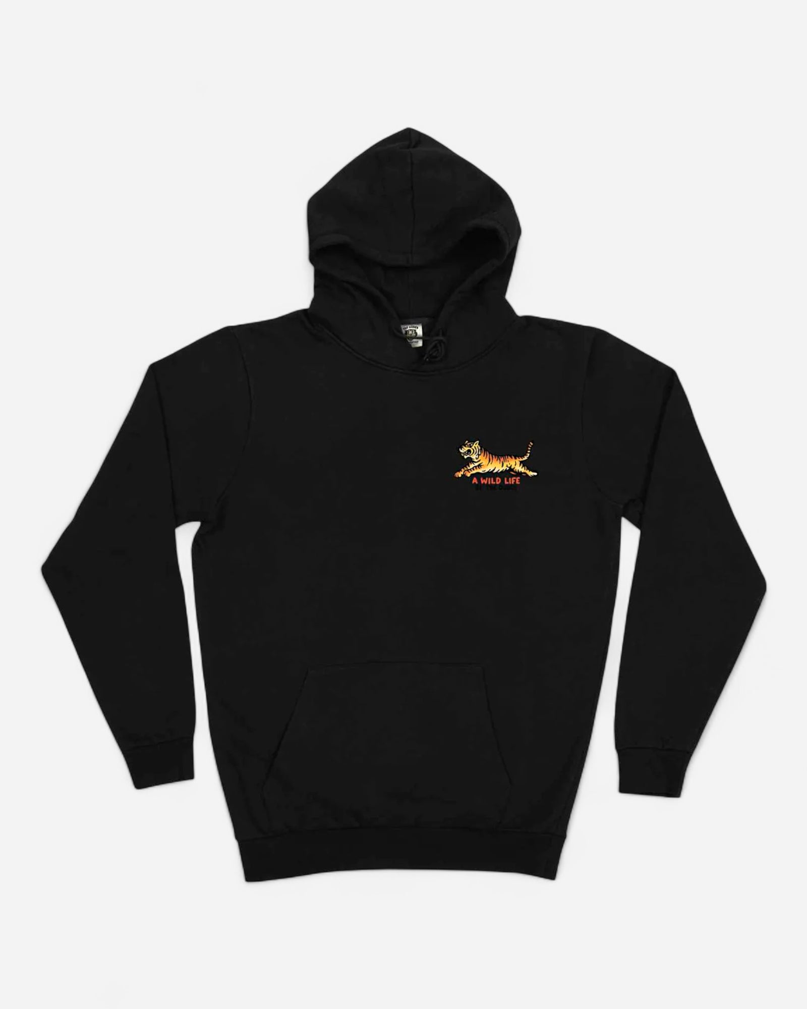 A Wild Life Premium Hoodie Black
