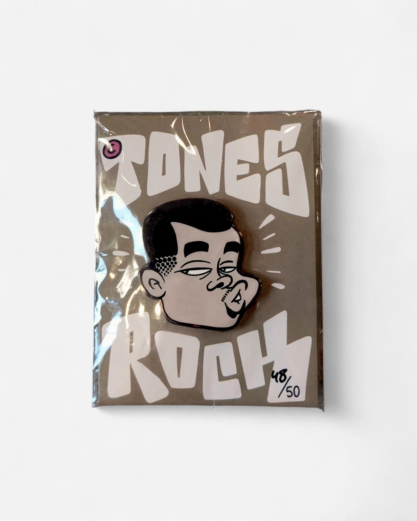 Tones Rock Enamel Pin