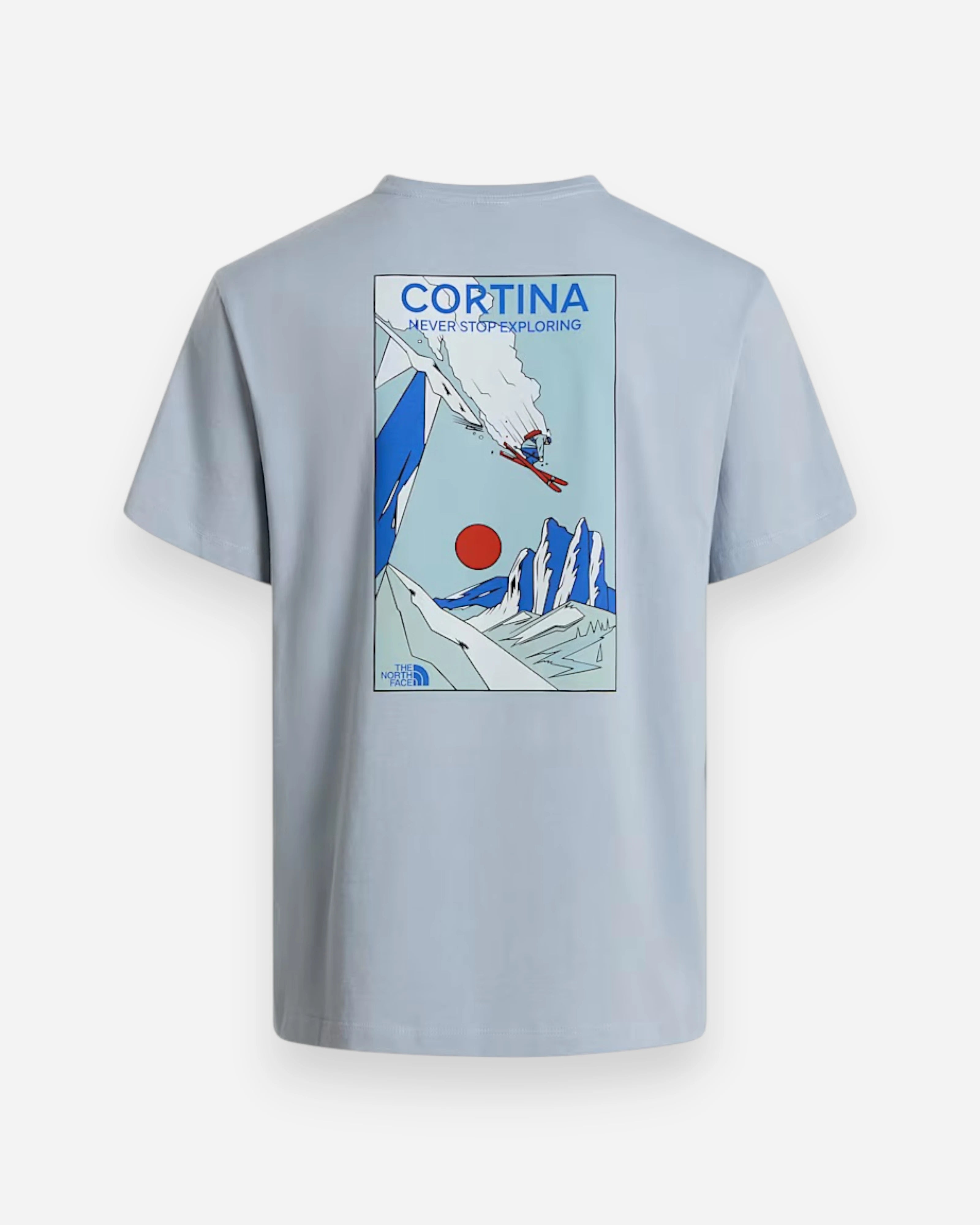 T-Shirt Mountain Celebration Cortina Frosty Grey