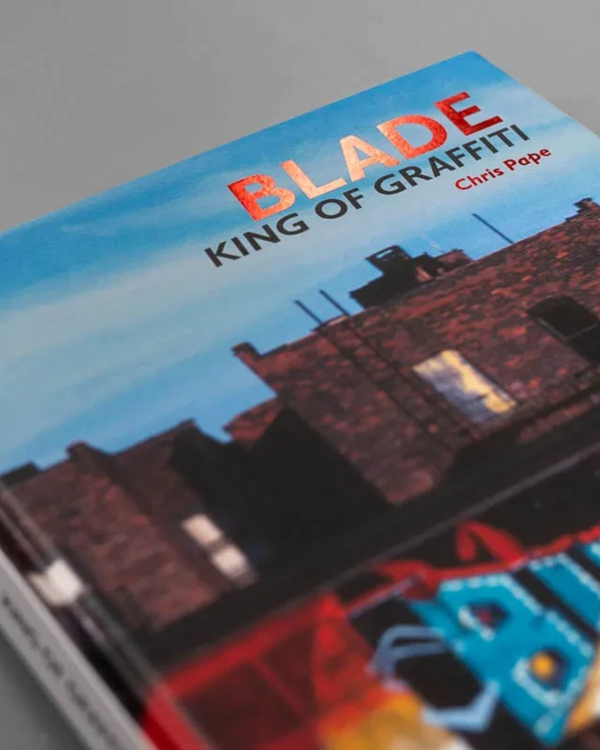 Astrofat BLADE King Of Graffiti hardcover book by Chris Pape featuring a vibrant urban street art cover design