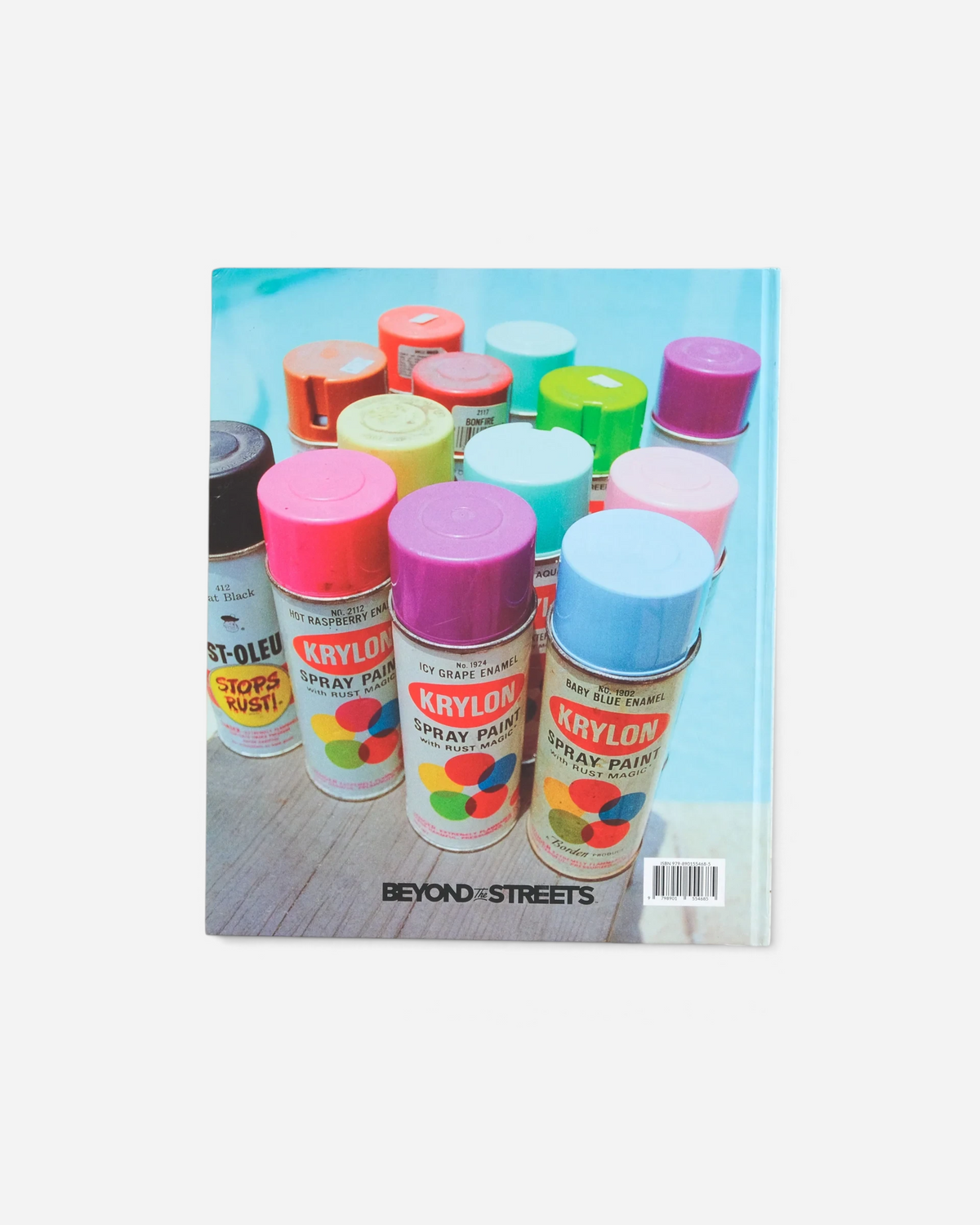Astrofat Can Control Magazine complete archives hardcover book back cover featuring colorful vintage spray paint cans
