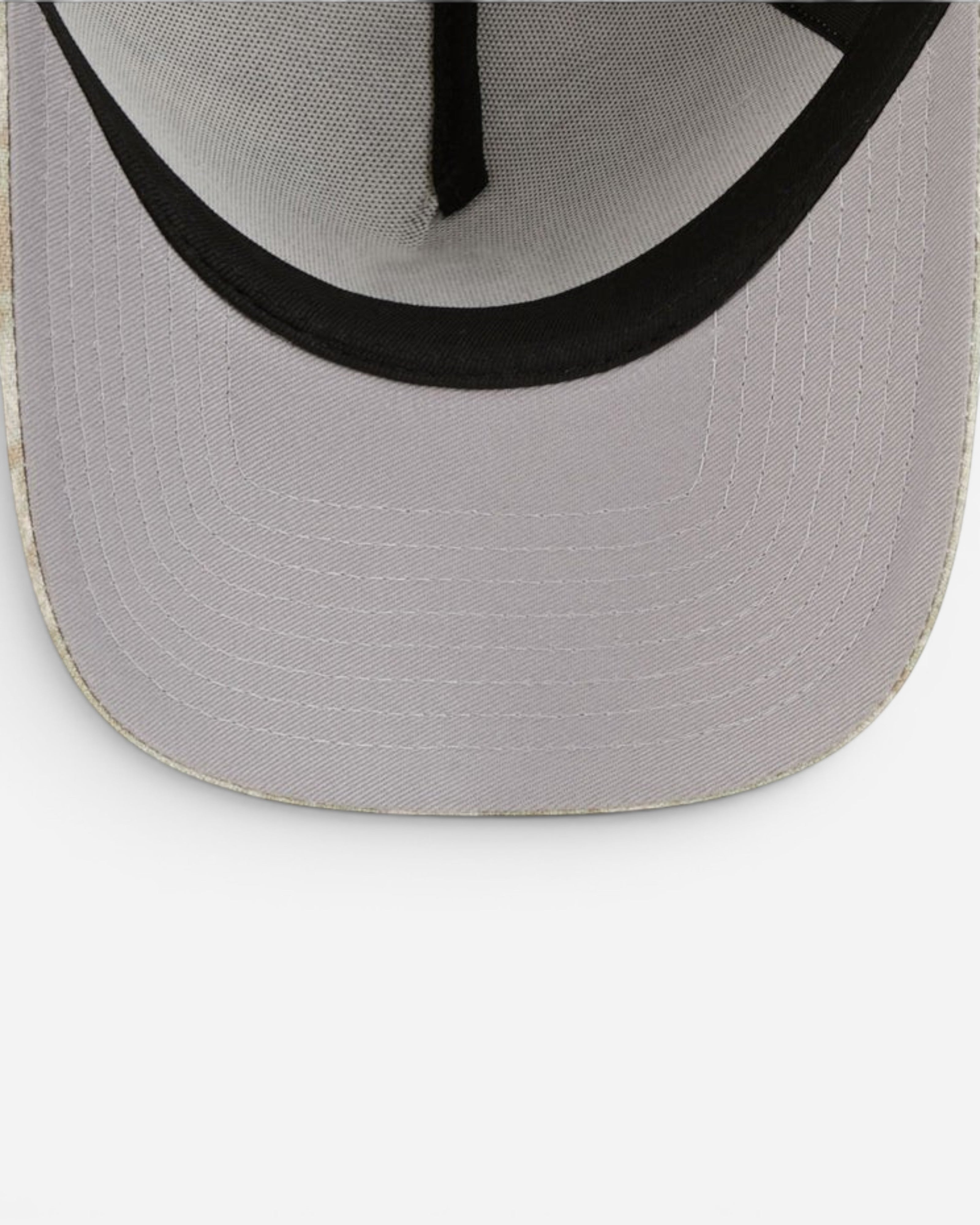 Astrofat 59FORTY A-Frame fitted cap with leafy palm print and Chicago White Sox logo