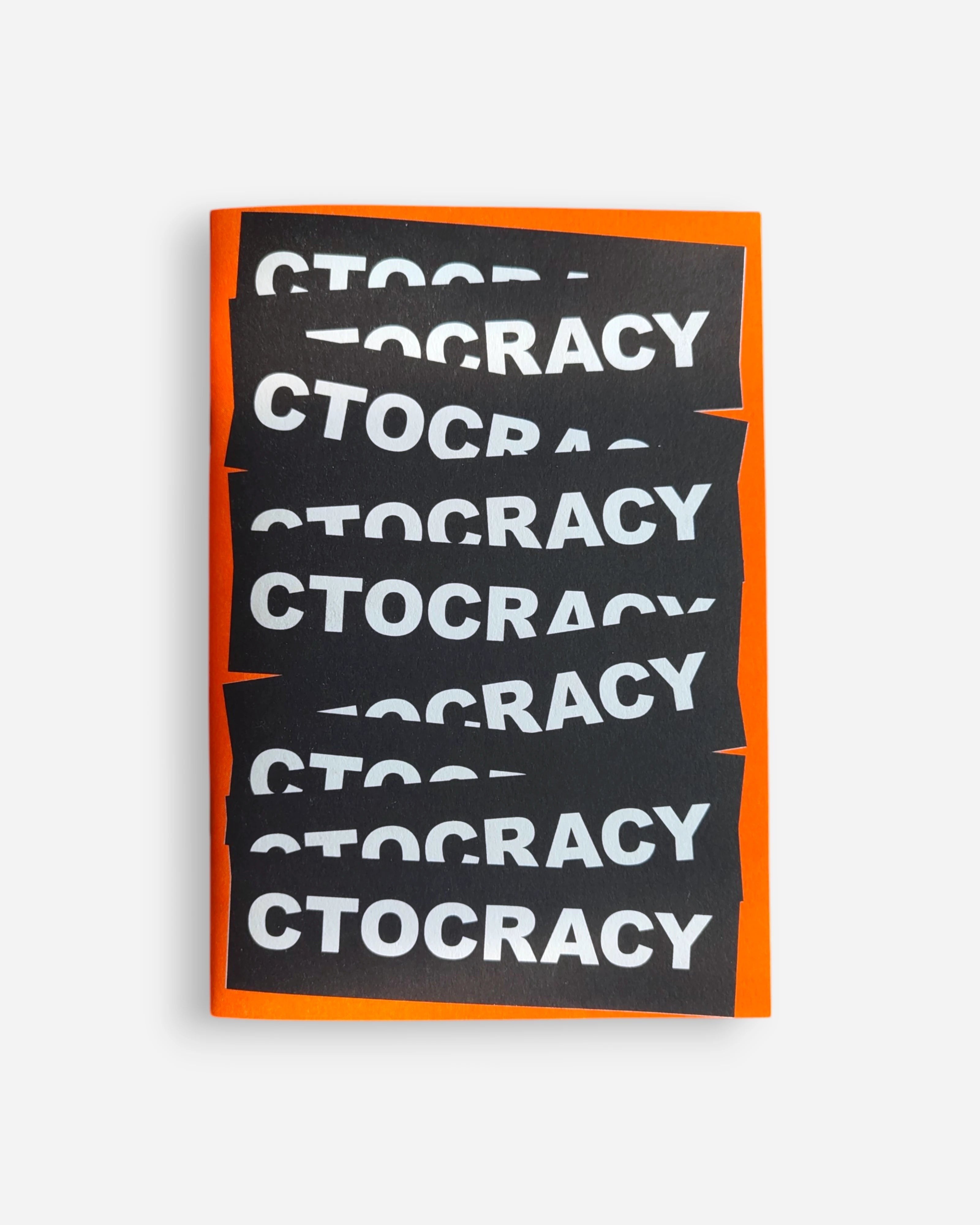 Astrofat CTOCRACY Zine, risograph printed with black and white analog photos. Limited edition.