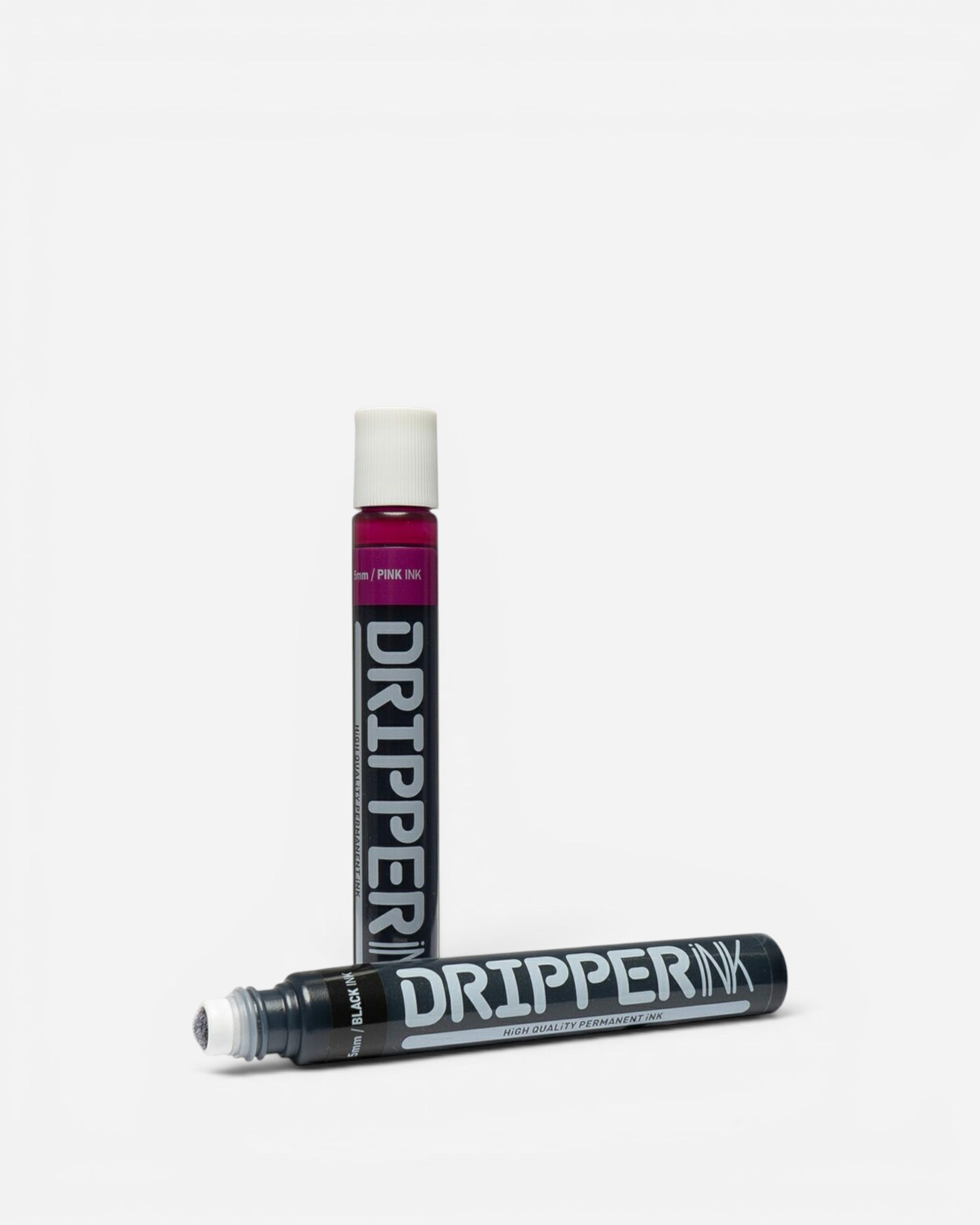 Astrofat Dope Dripper 5mm tagging markers with black and pink permanent ink for graffiti art