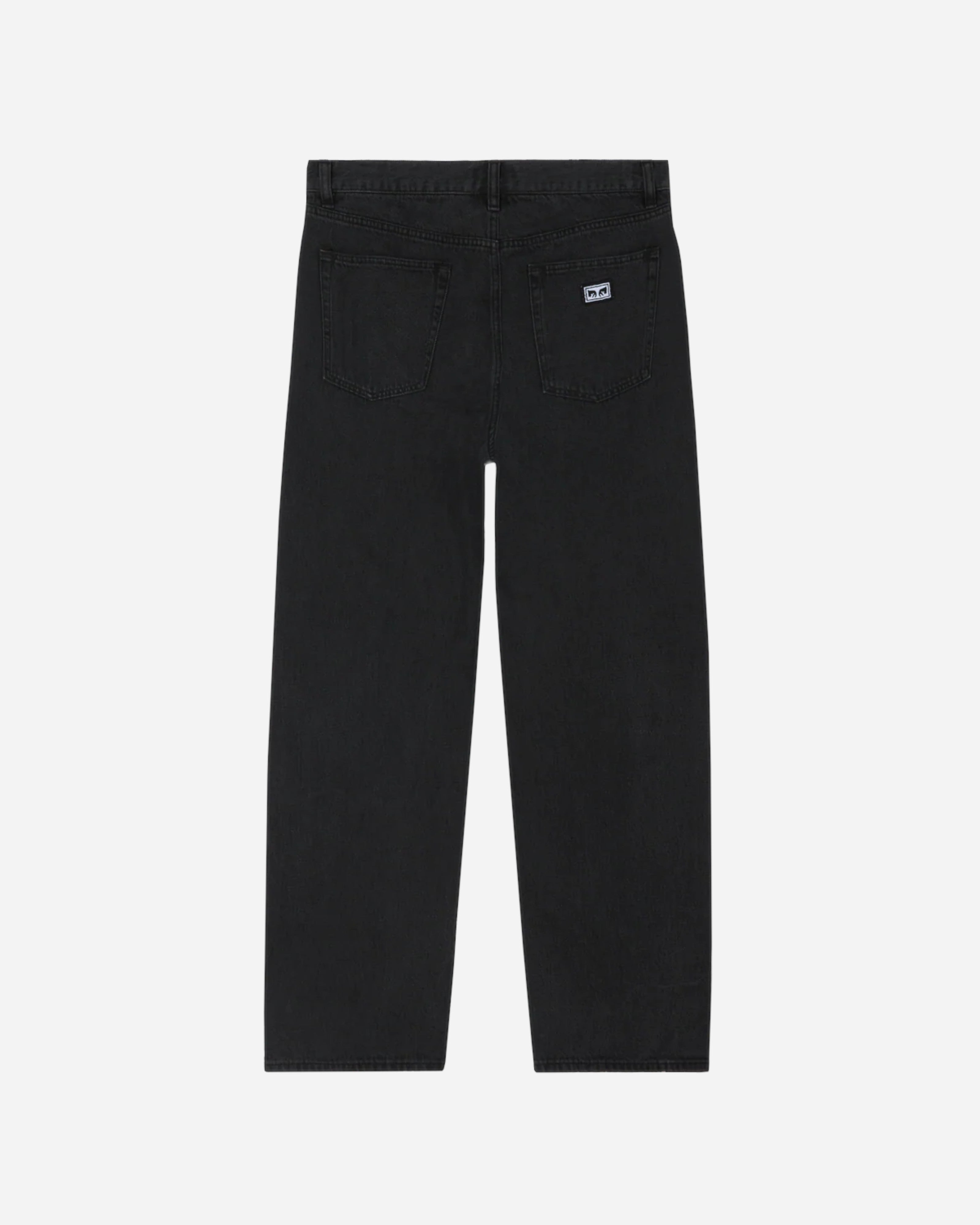 Astrofat Emerson Denim Pant Washed Black, 5-pocket style, 10 oz denim, relaxed fit, 18.5 leg opening, tapered leg.