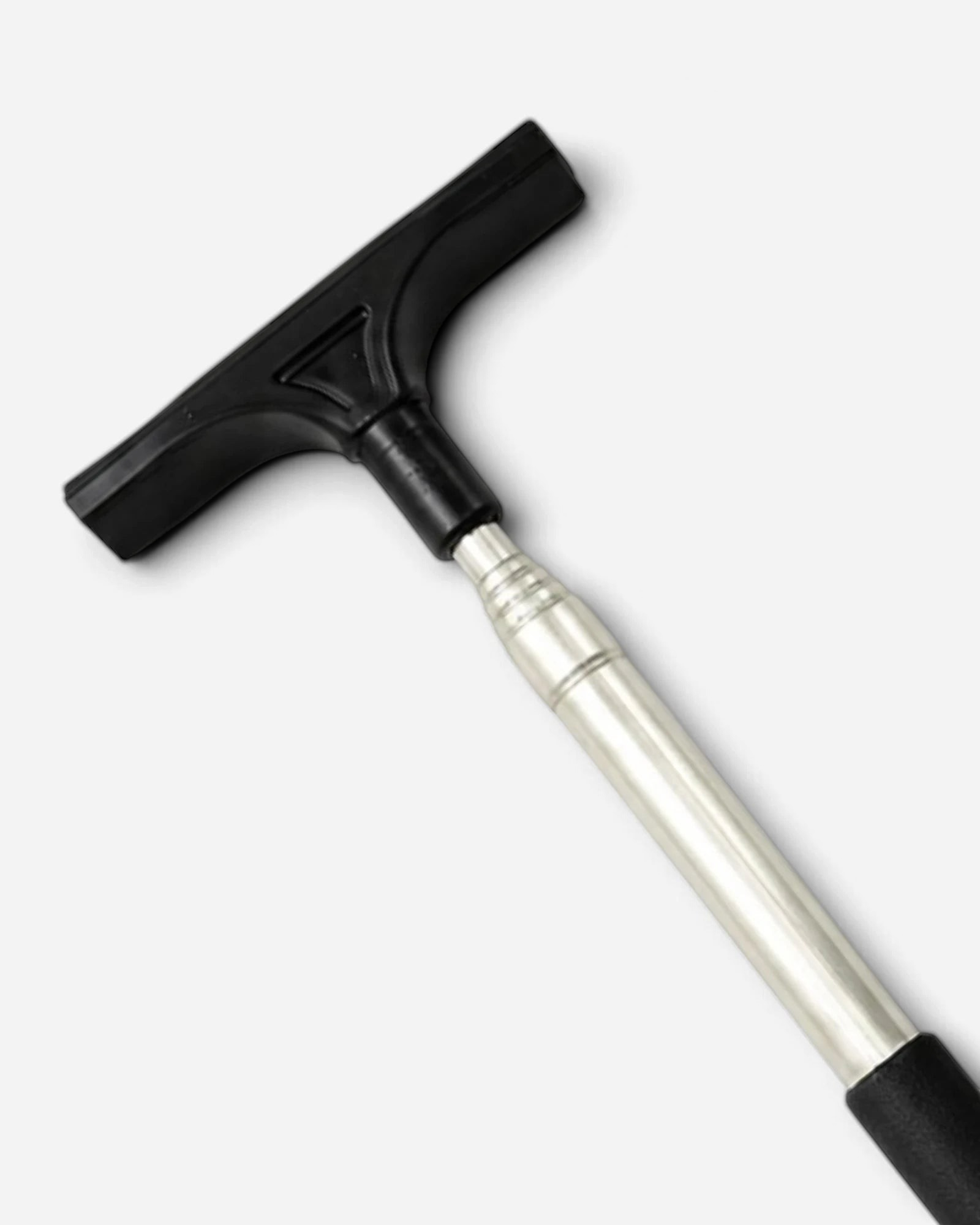 Astrofat extendable sticker pole with a black T-shaped head and silver telescopic handle for reaching high areas.
