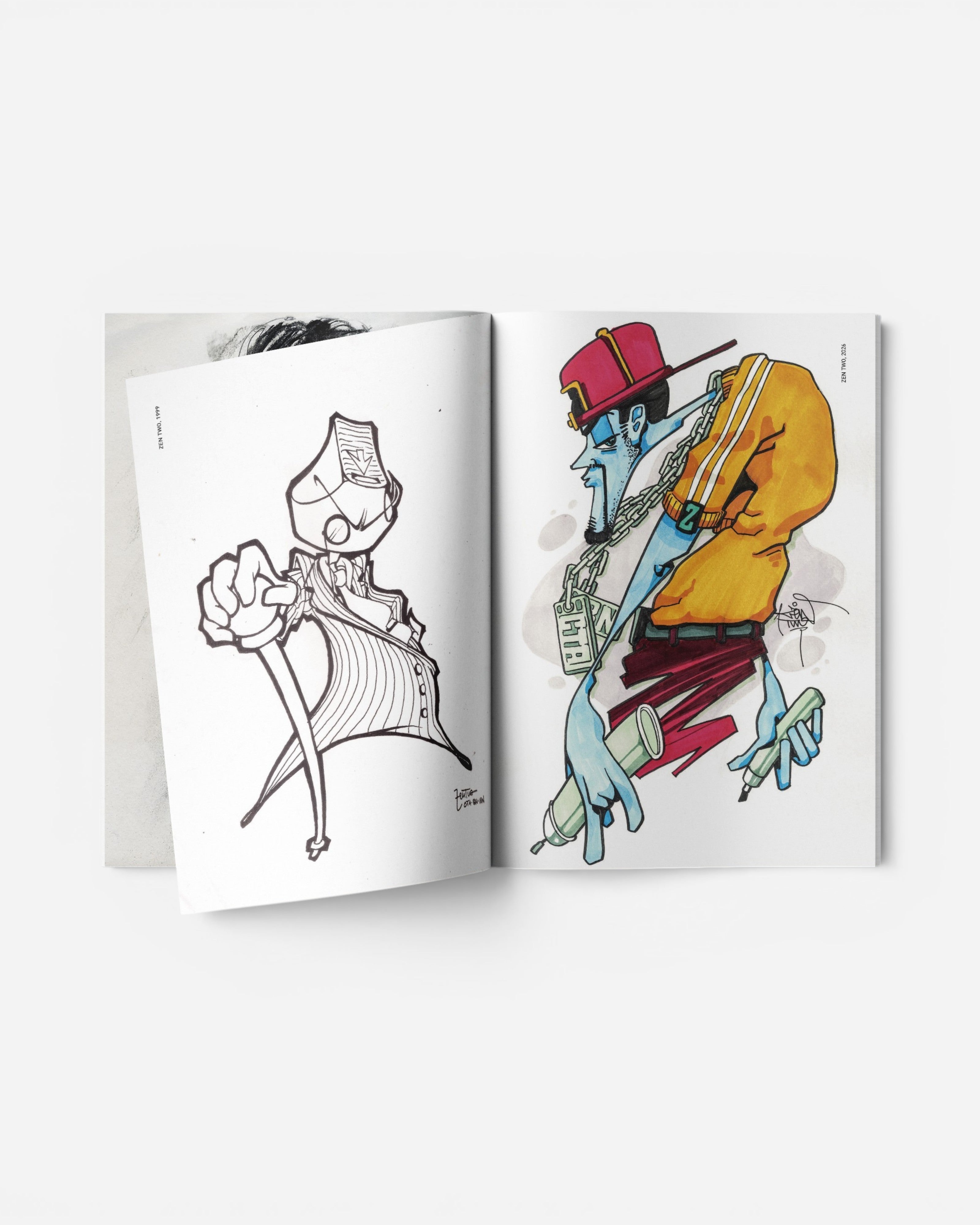 Astrofat PUPPETS: 30 Italian Masters Of Hip Hop Characters Vol.2 book featuring colorful graffiti-style character art.