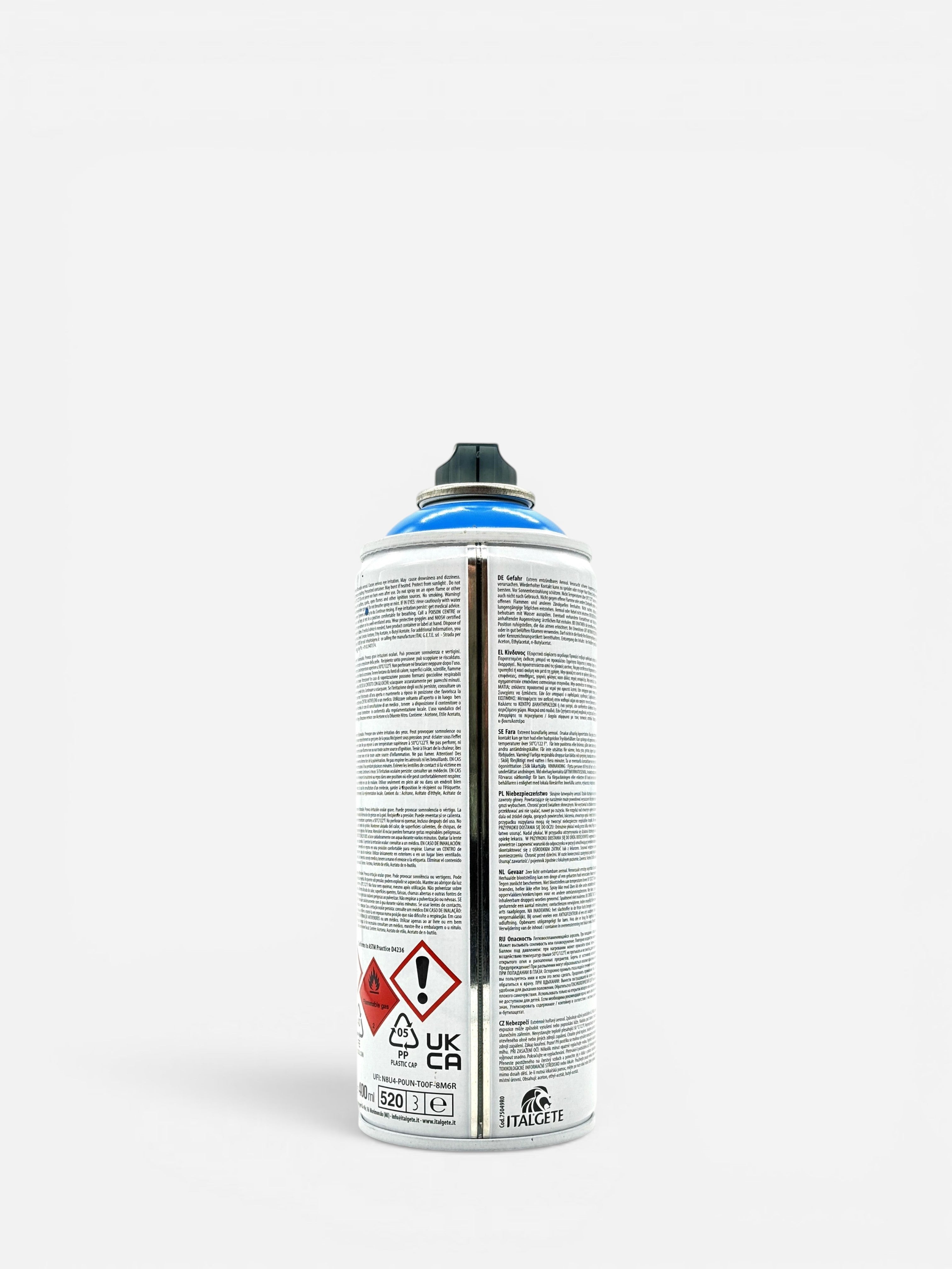 Astrofat Loop x Viva Con Agua Limited Edition spray can, color LP 923, made in Italy.