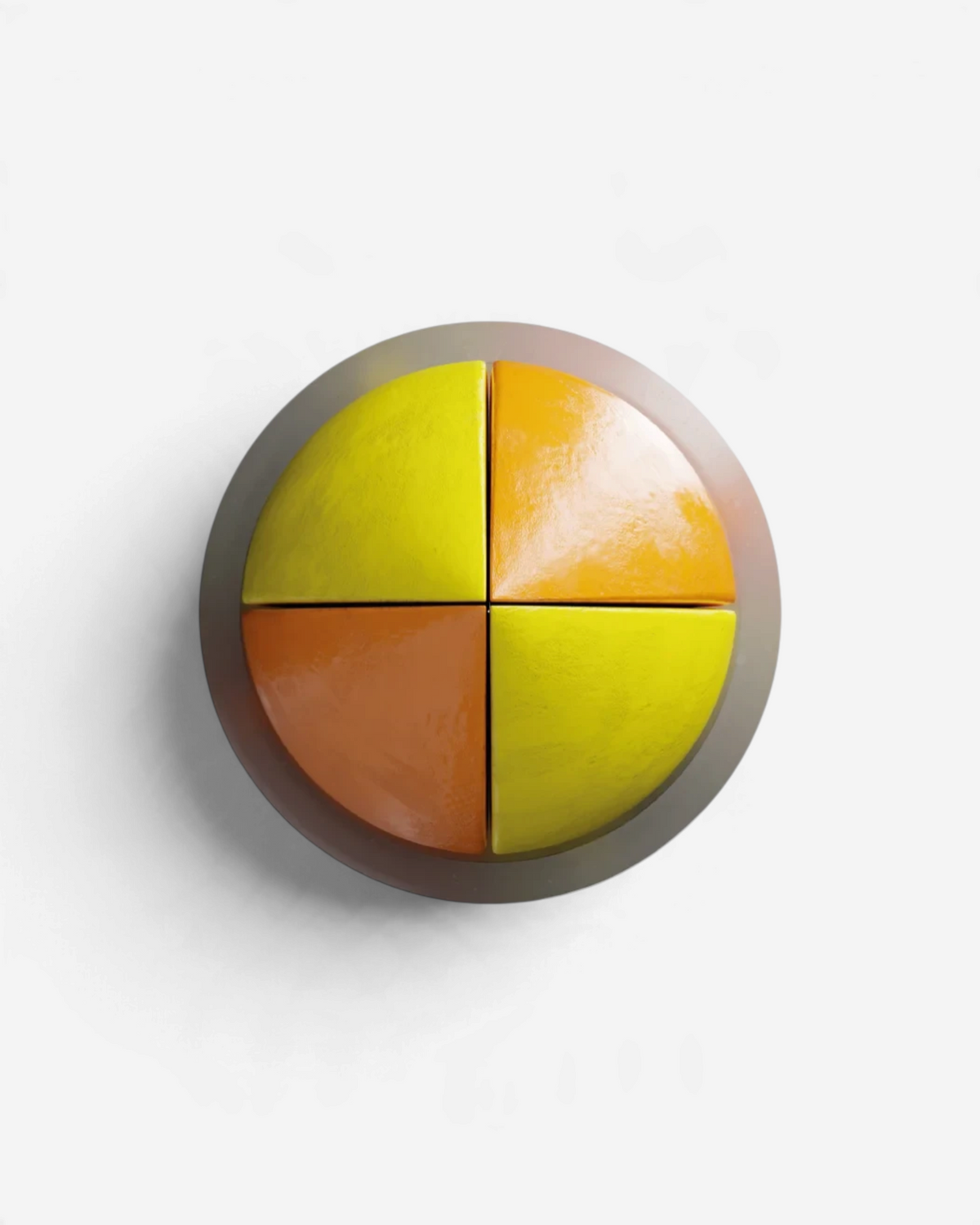 Astrofat Lorax Solid Combo marker with a four-section yellow and orange tip for bold graffiti and art applications.