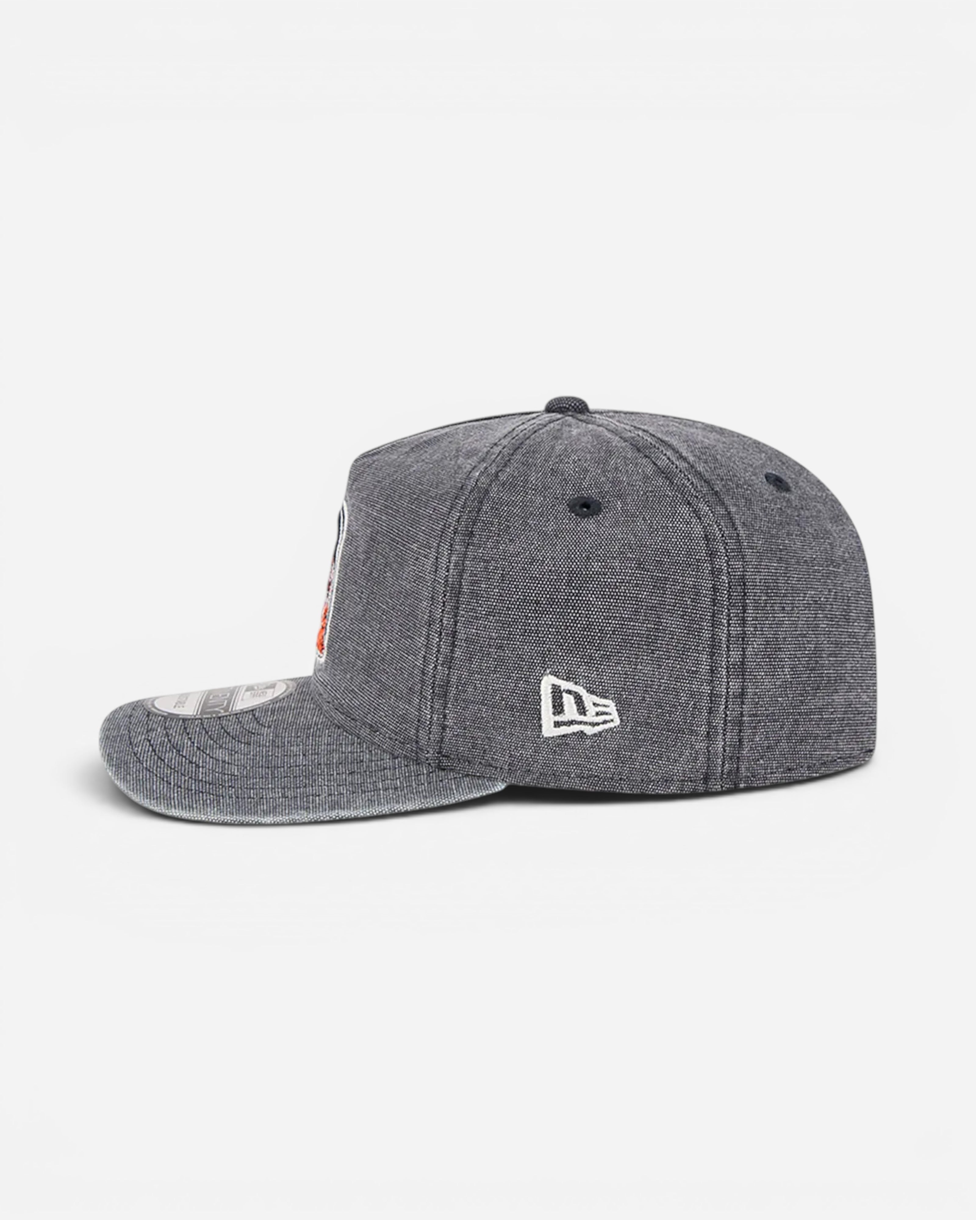 Astrofat New York Yankees championship baseball cap in navy blue denim with a curved brim and adjustable strapback.