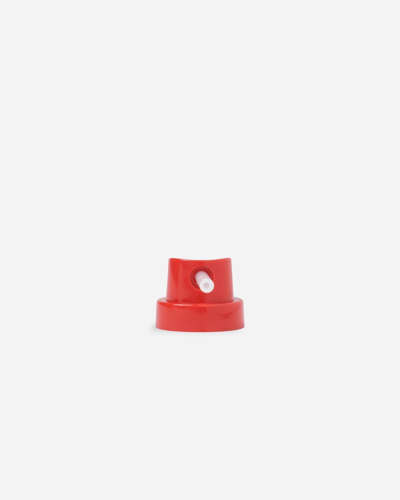 Astrofat red needle cap with white nozzle for fine spray lines, adjustable from 0.4-1.2cm.