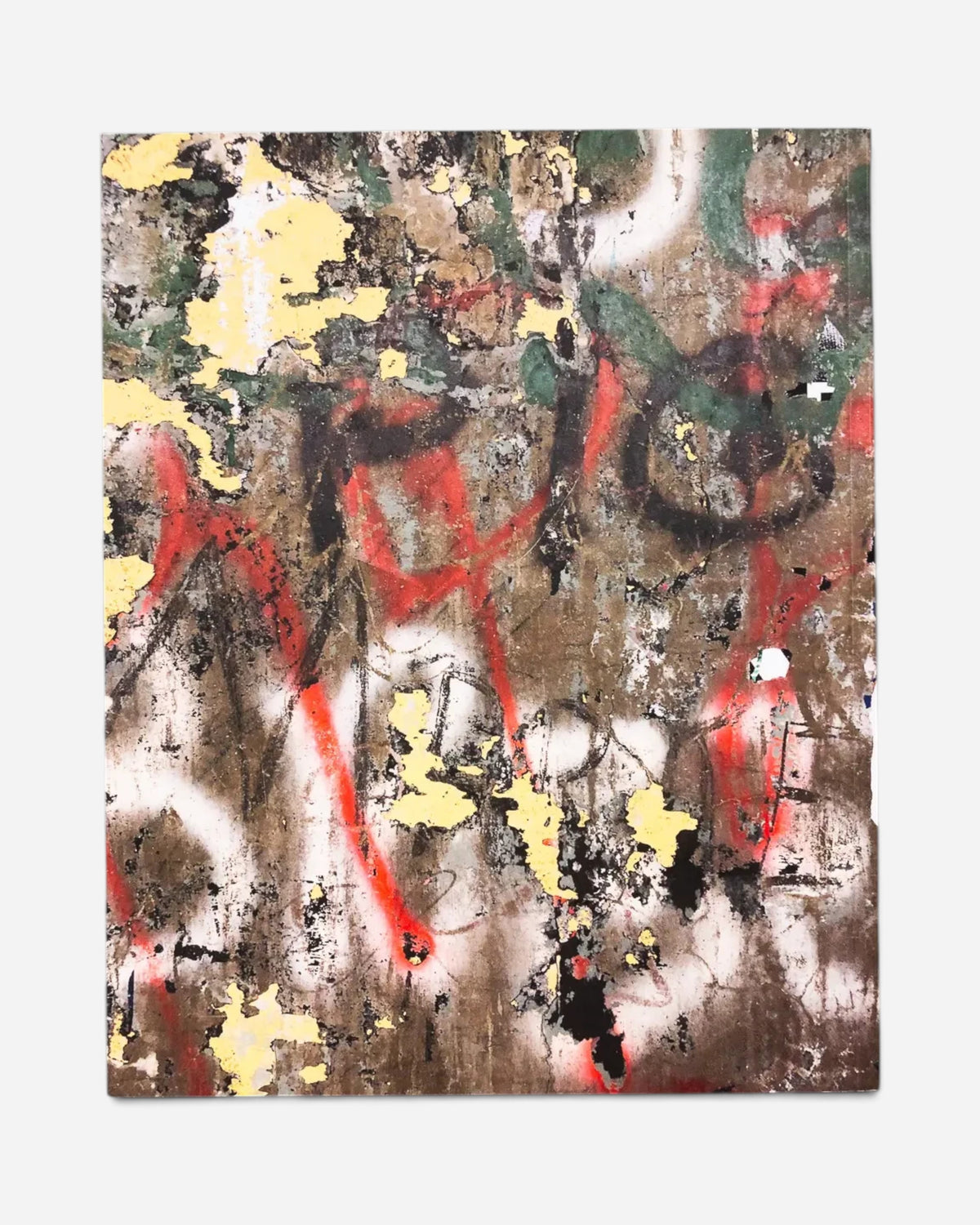 Astrofat Tag Town book cover featuring Martha Cooper's gritty New York graffiti photography with layered paint textures