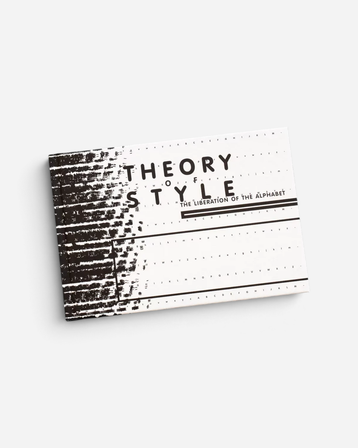 Astrofat Theory of Style hardcover books in German and English with black and white graffiti typography covers.