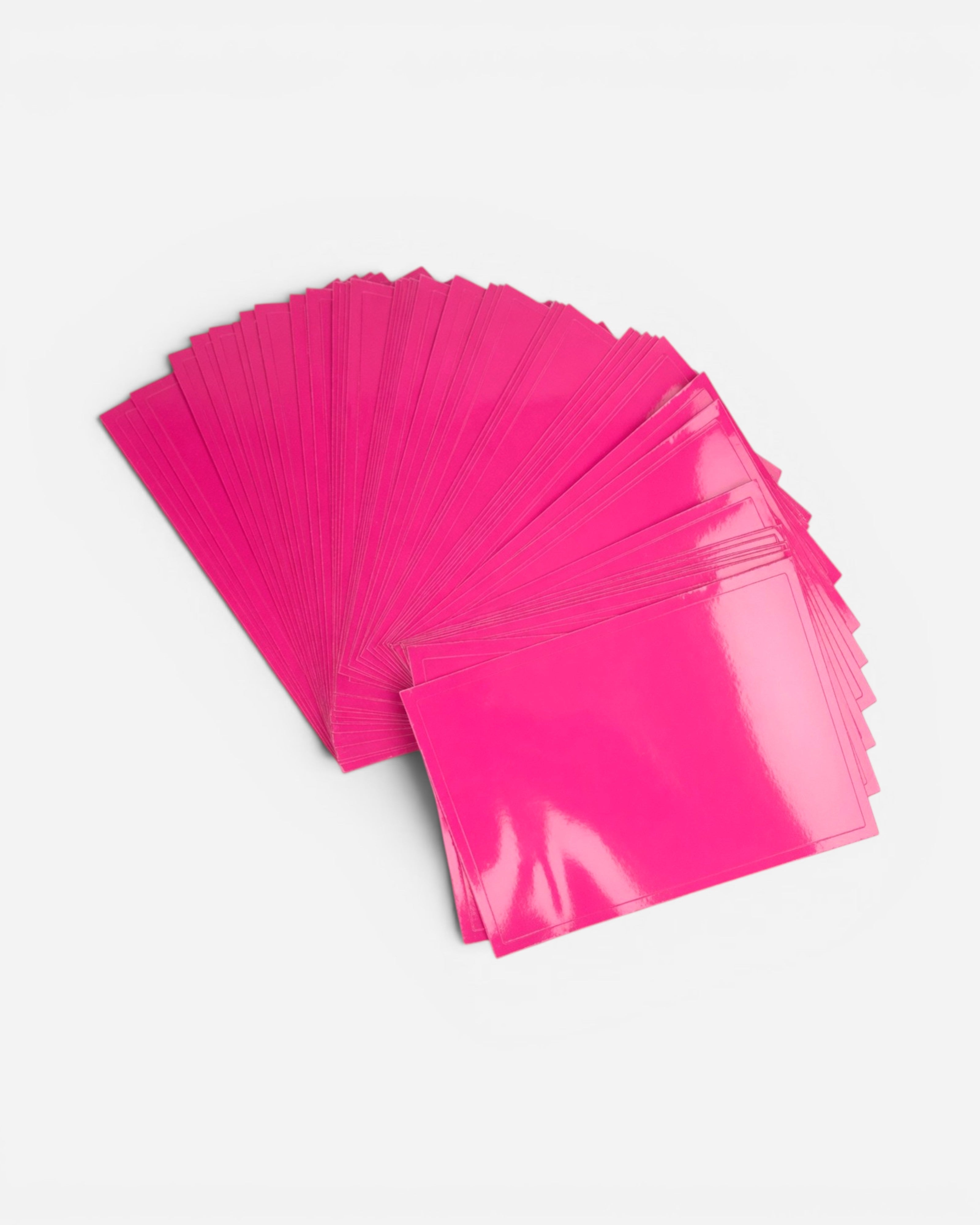 Astrofat Toki Cracker Eggshell stickers in neon pink. Pack of 50, 11x8cm, special destructible vinyl.