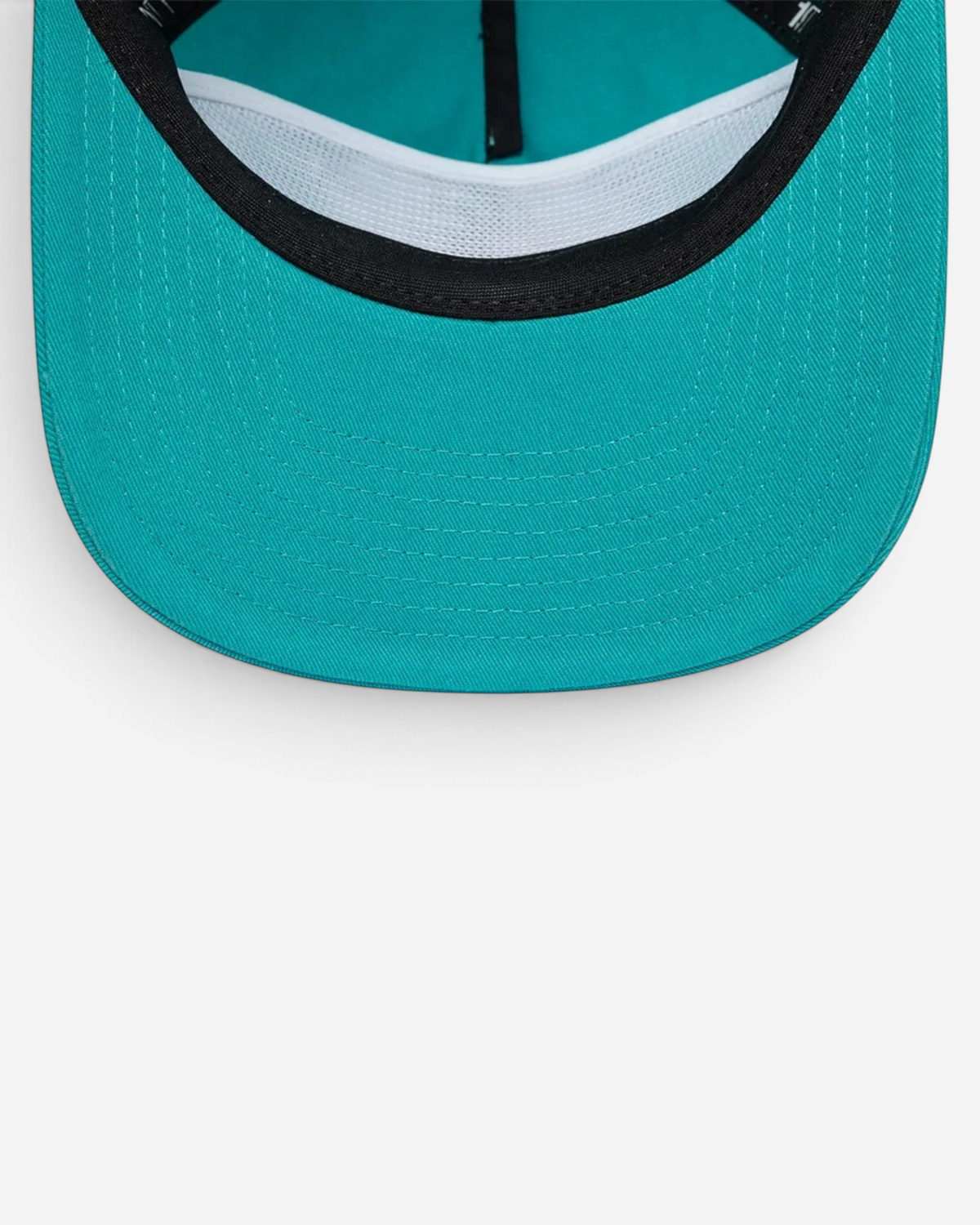 Astrofat turquoise Vancouver Grizzlies 19TWENTY adjustable cap featuring a curved visor and structured interior detail.