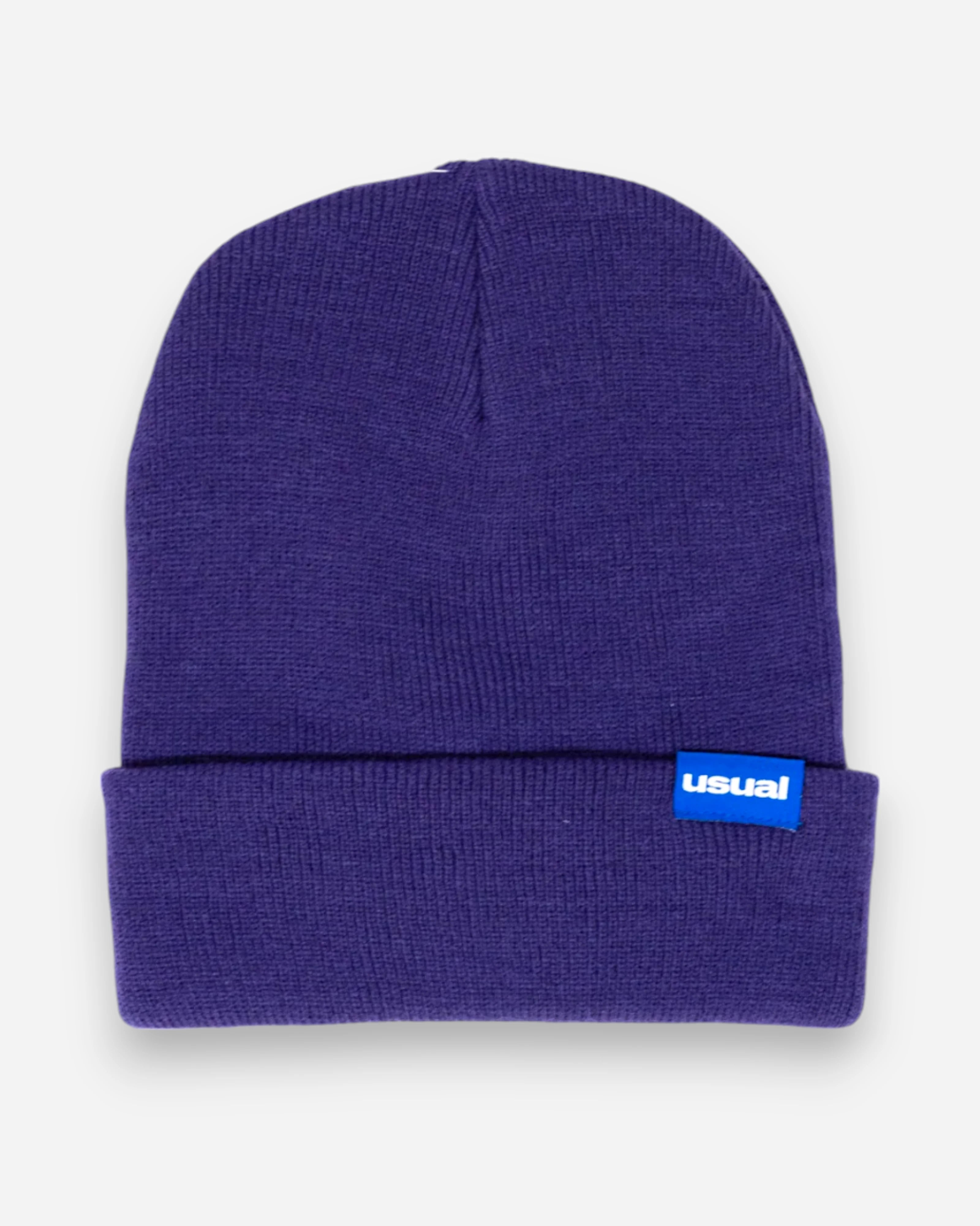 Flag Beanie Purple