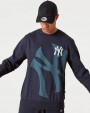 NEW ERA MLB Washed Pack NY Yankees Graphic Crewneck Navy
