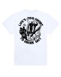 THE DUDES Too Short Drinks Tee Off-white