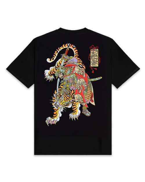 DOLLY NOIRE Musashi and Tiger Tee Black