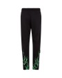 PHOBIA Green Lightning Black Pants