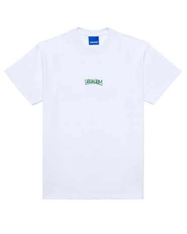 USUAL Usualism Embroidery T-shirt White