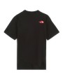THE NORTH FACE - Coordinates T-Shirt Black / Brilliant Coral