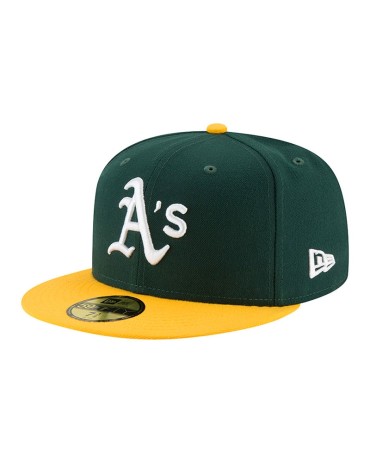 NEW ERA 59FIFTY MLB Oakland Athletics Authentic On Field Home Green