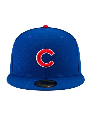 NEW ERA 59FIFTY MLB Chicago Cubs Authentic On Field Game Blue